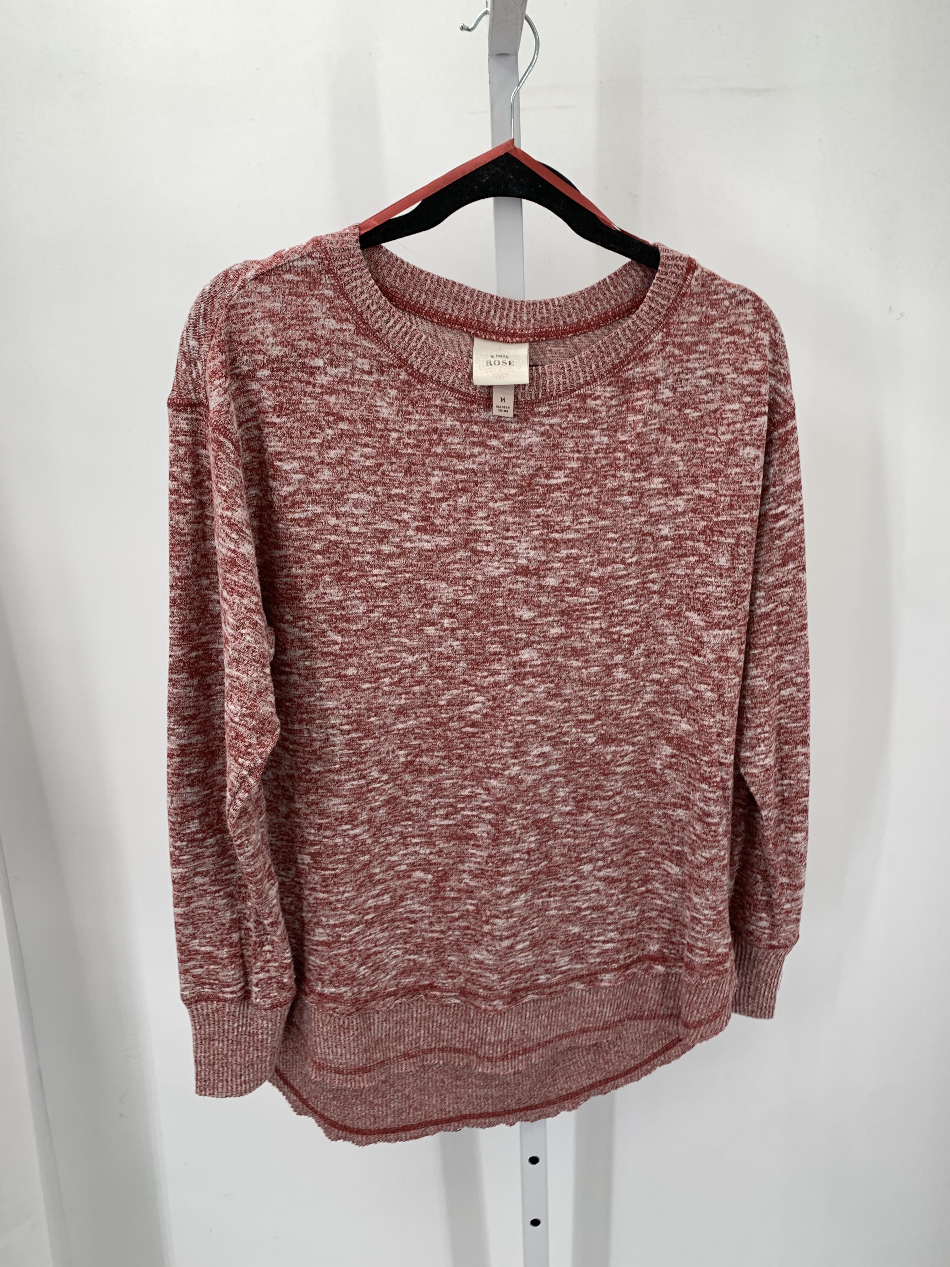 Knox Rose Size Medium Misses Long Sleeve Shirt