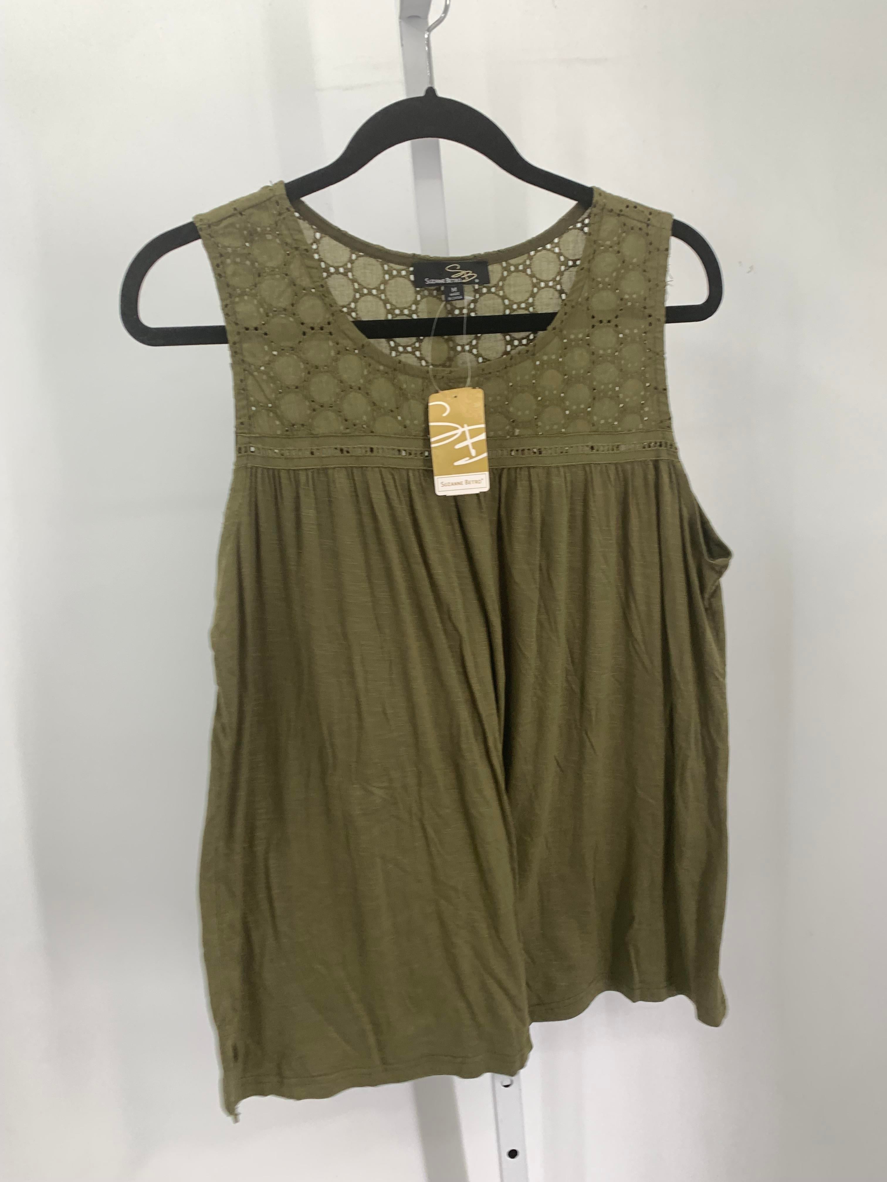 Suzanne Betro Size Medium Misses Tank