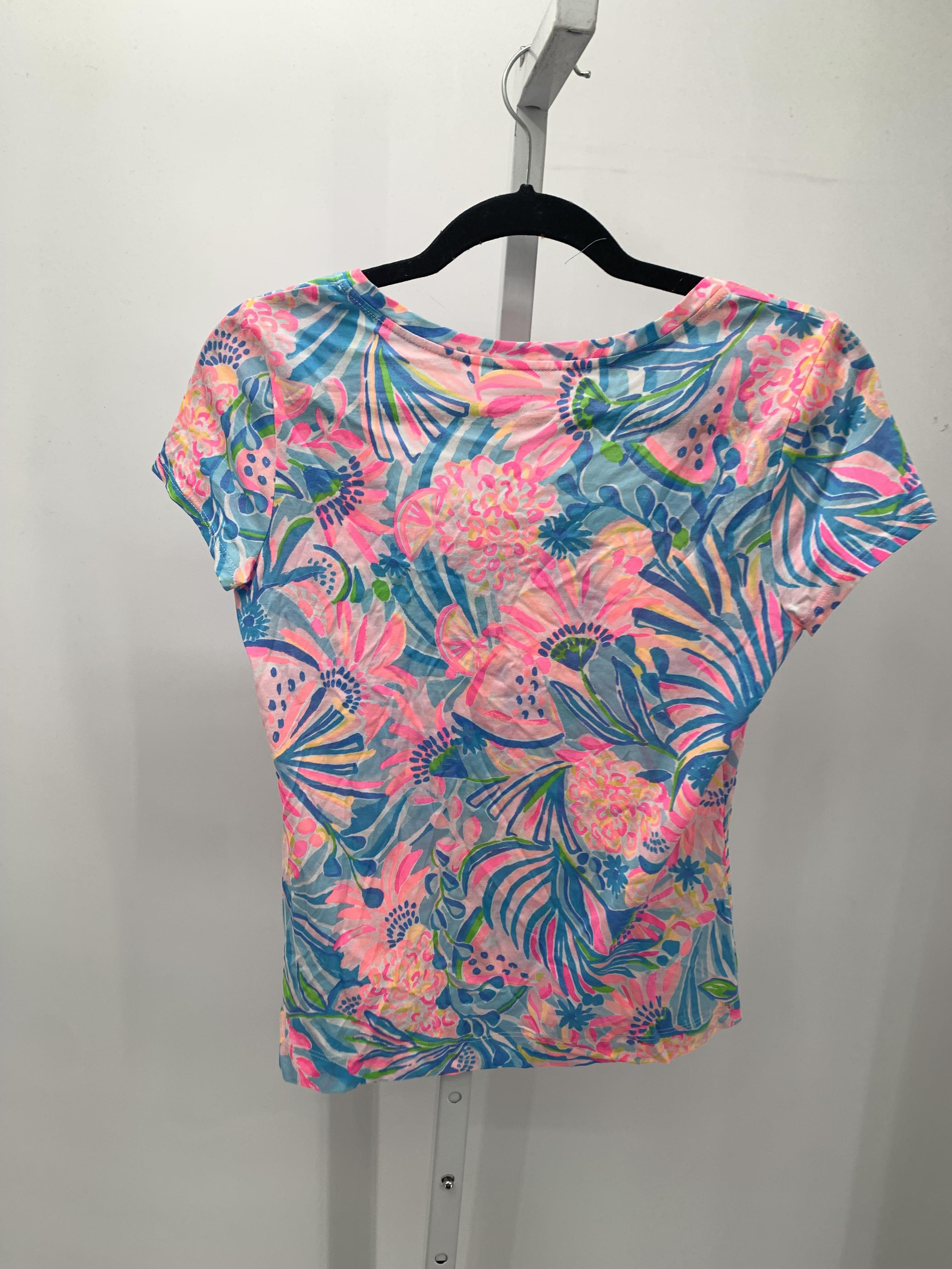 Lilly Pulitzer Size X Small Misses Short Sleeve Shirt
