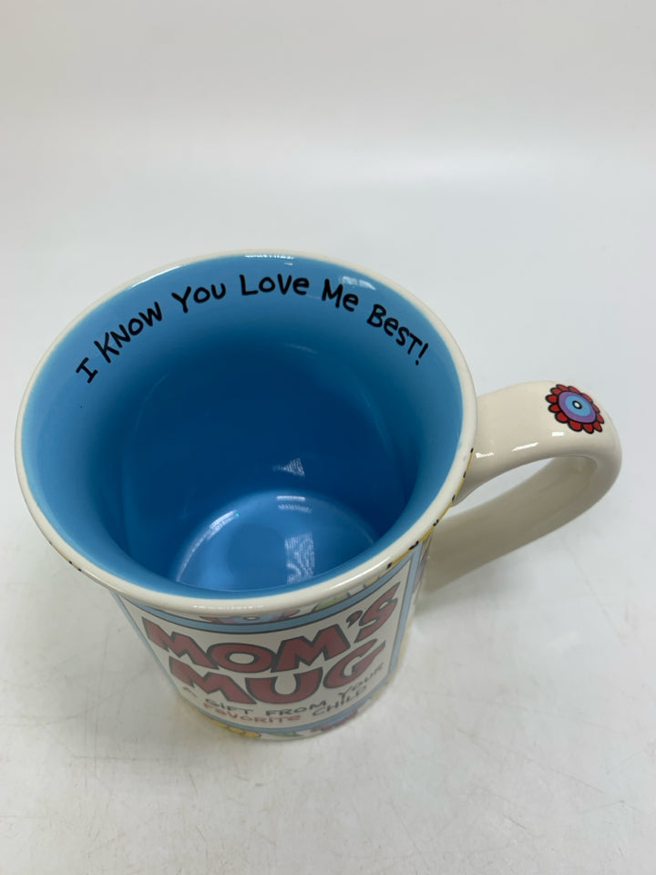 FLORAL MOM'S MUG.