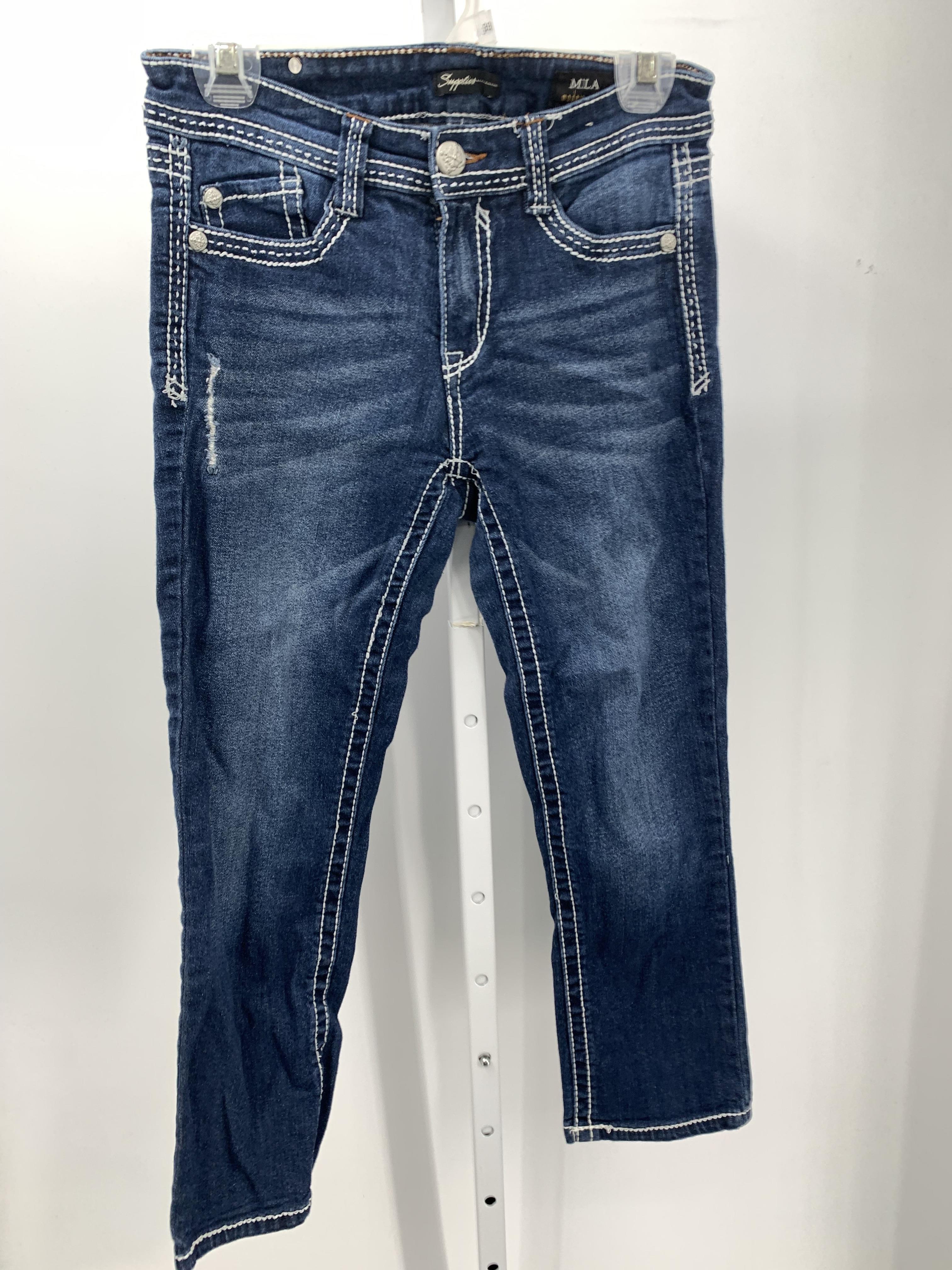 Supplies Size 4 Misses Cropped Jeans