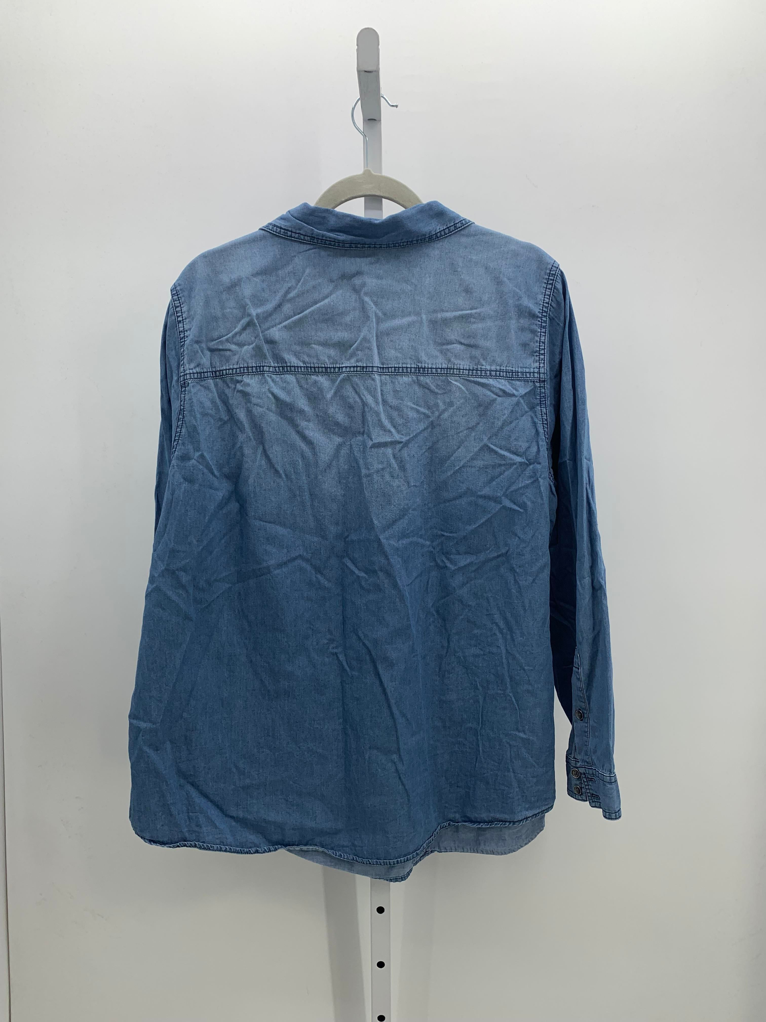 Torrid Size 2X Womens Long Sleeve Shirt