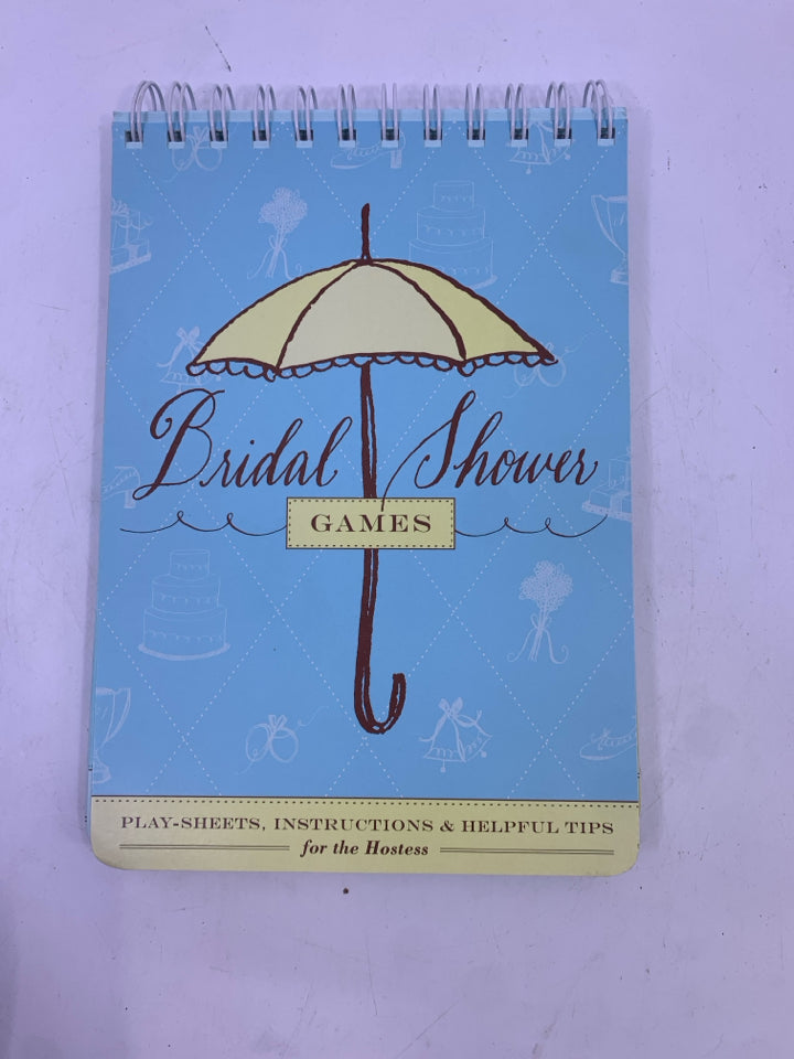 BRIDAL SHOWER GAMES BOOK