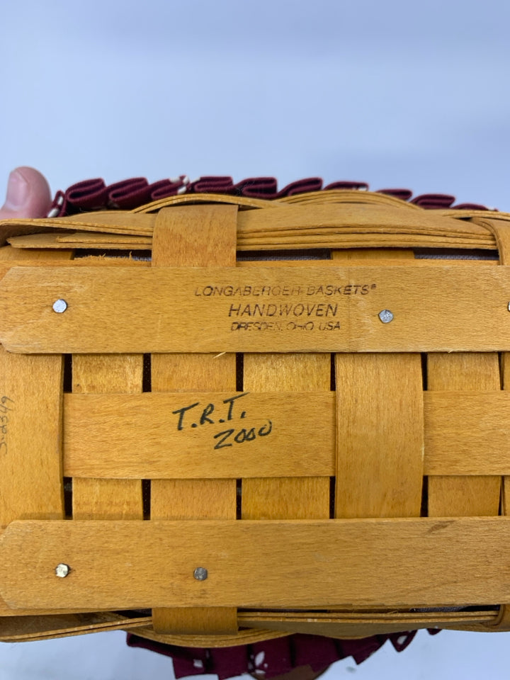 2000 SMALL KEY BASKET WITH DIVIDED PROT, LINER.