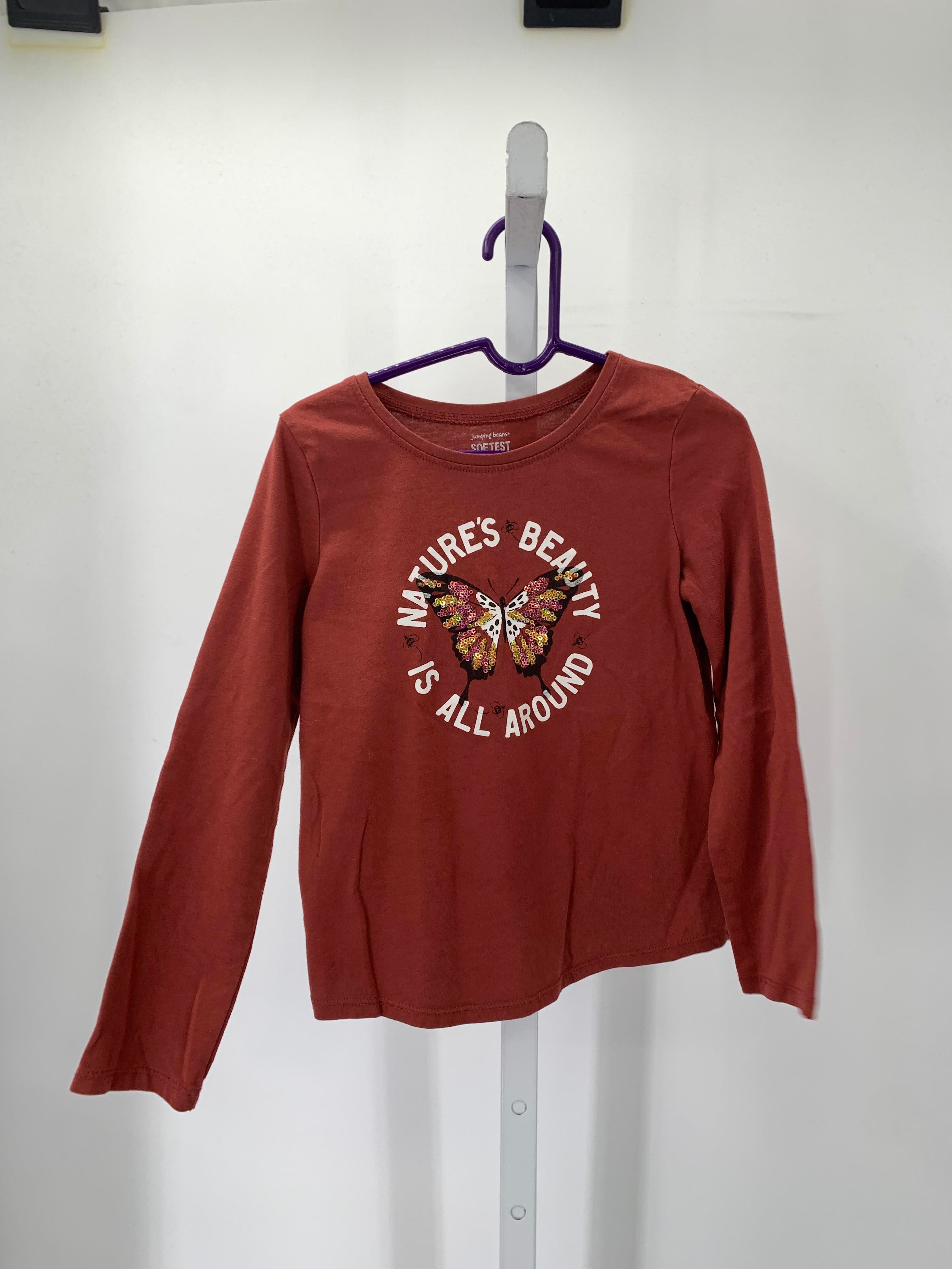 Jumping Beans Size 6 Girls Long Sleeve Shirt