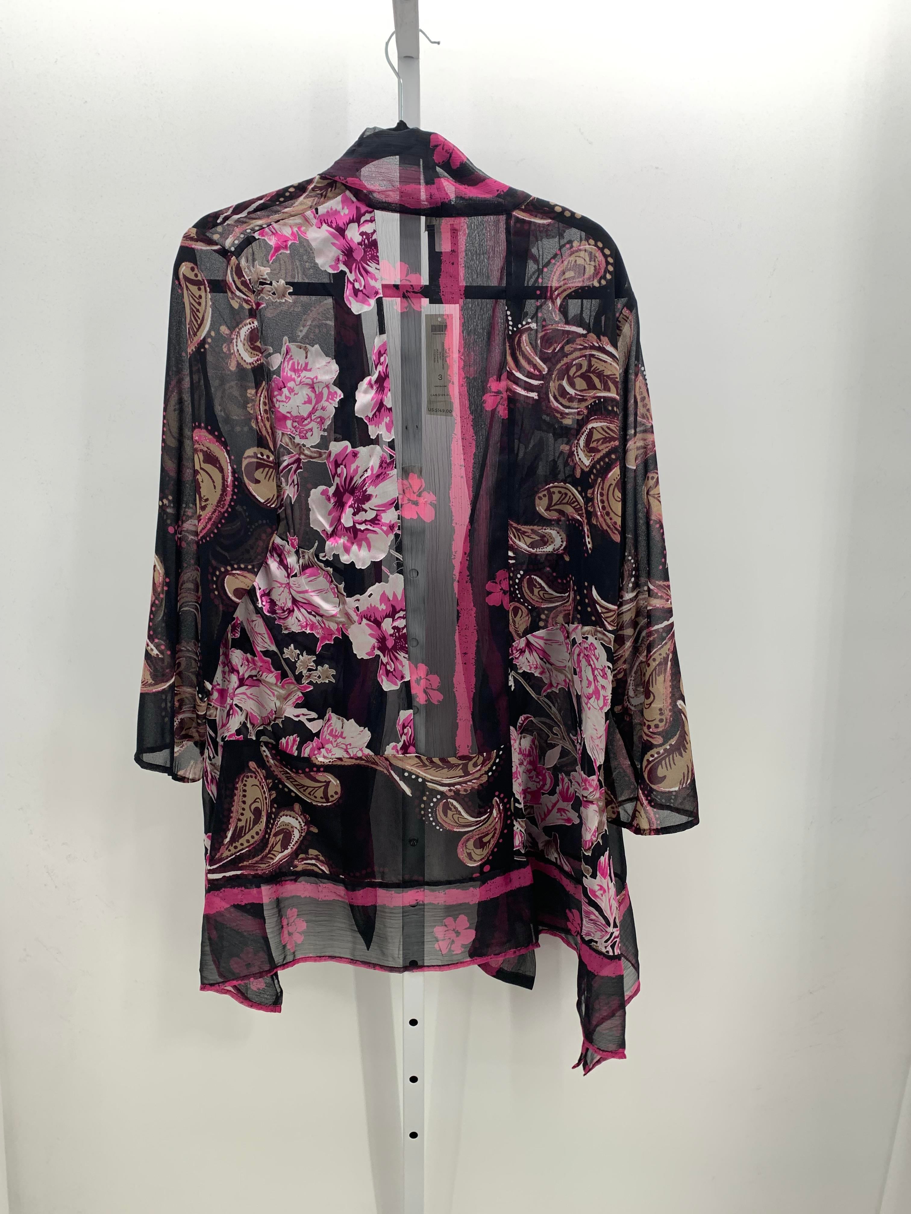 Chico's Size Large Misses Cardigan