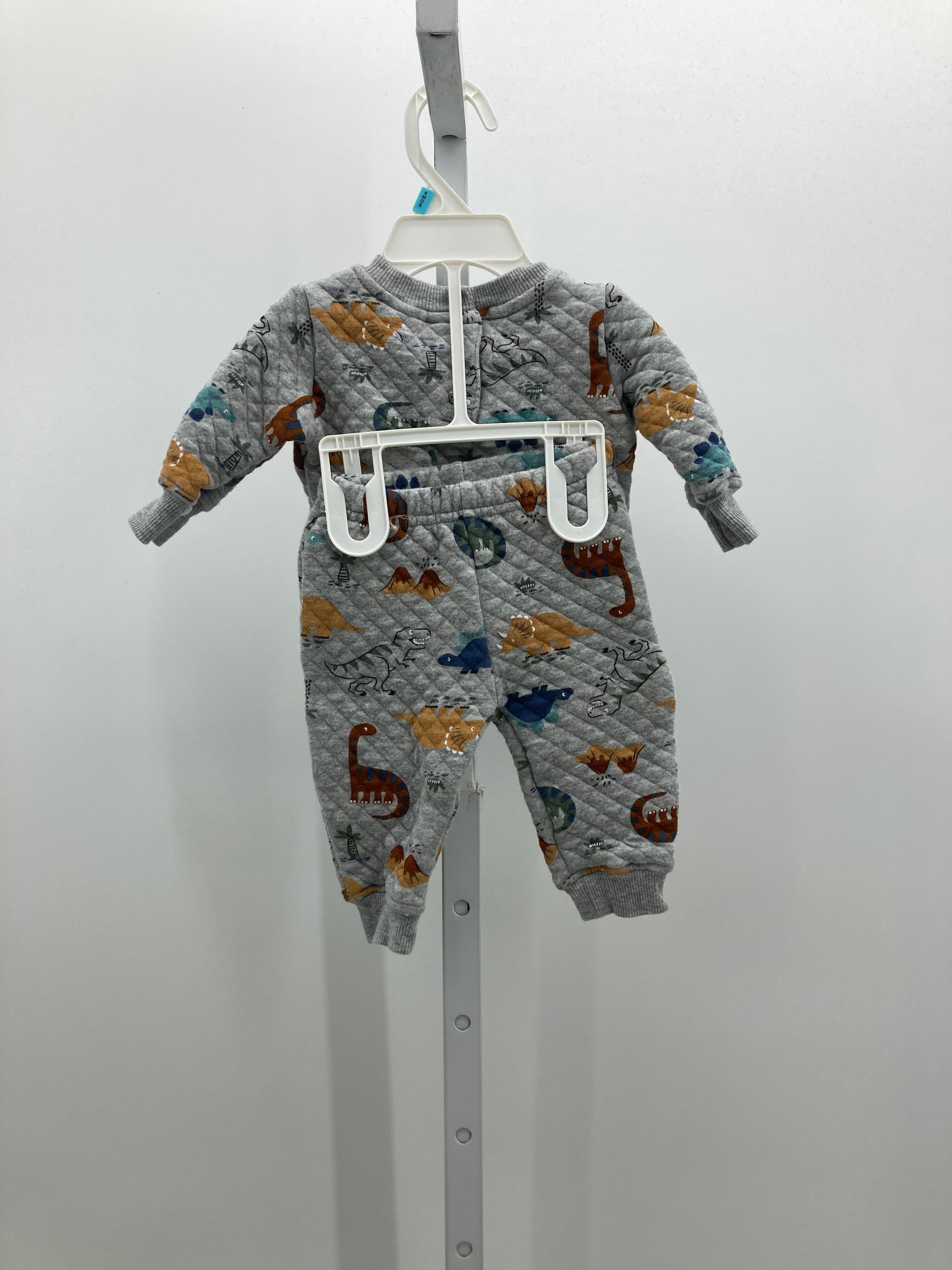 QUILTED DINOS SHIRT AND PANTS