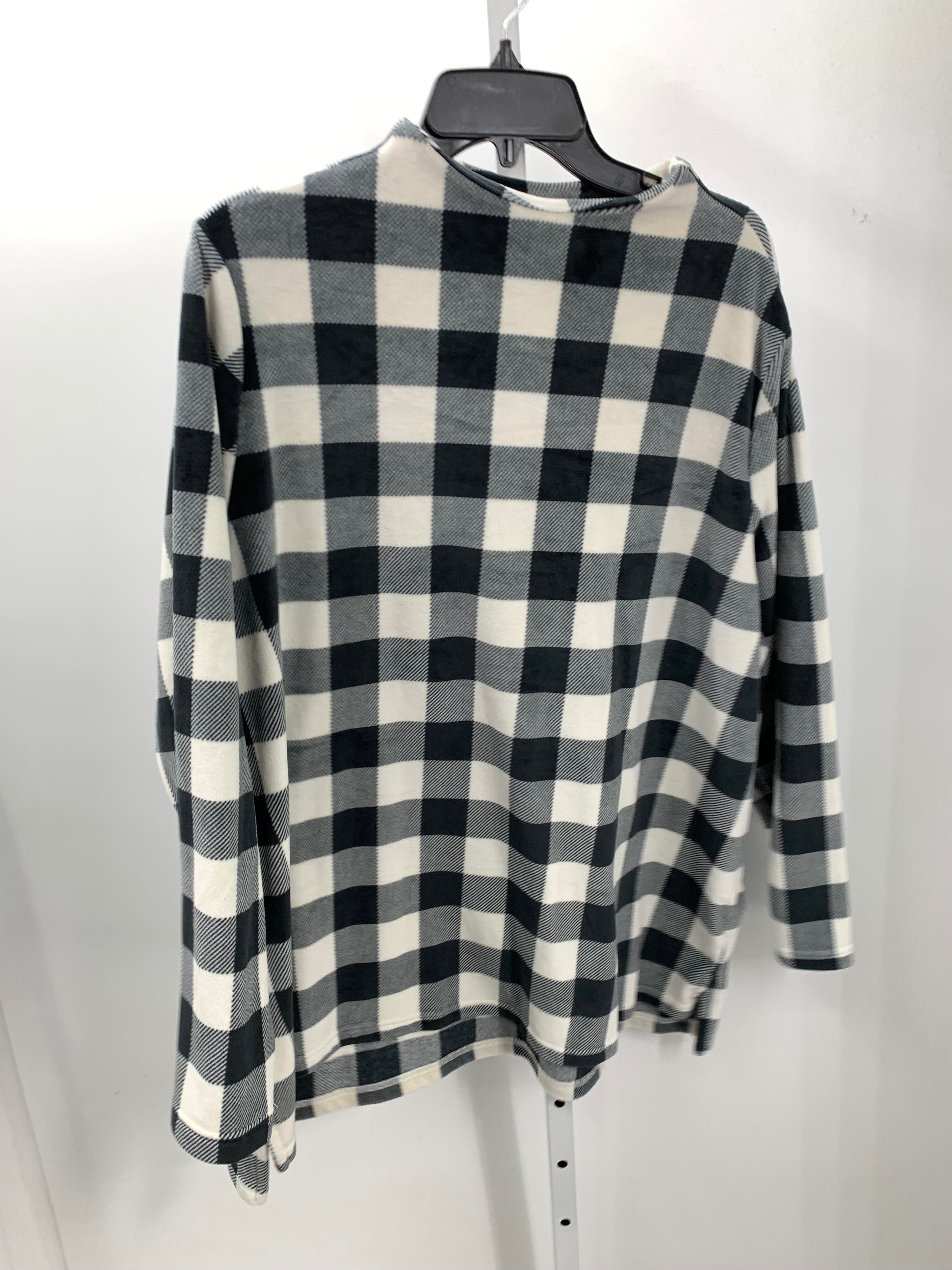 Lands End Size 2X Womens Long Sleeve Shirt