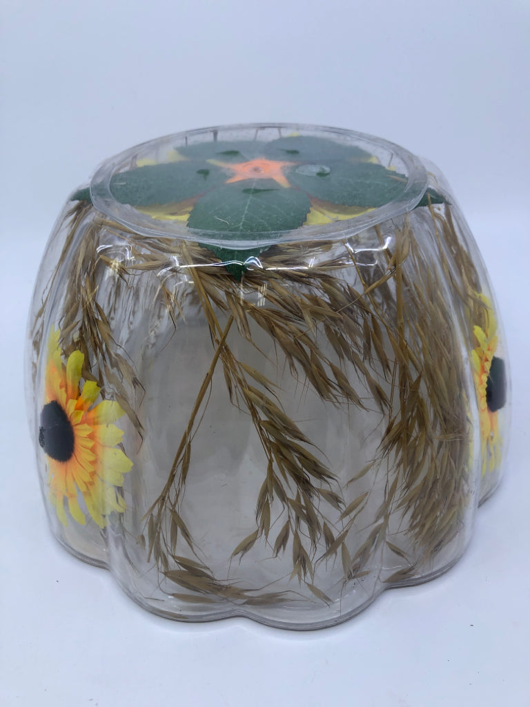 SUNFLOWER DOUBLE INSULATION ICE BUCKET/ BOWL.