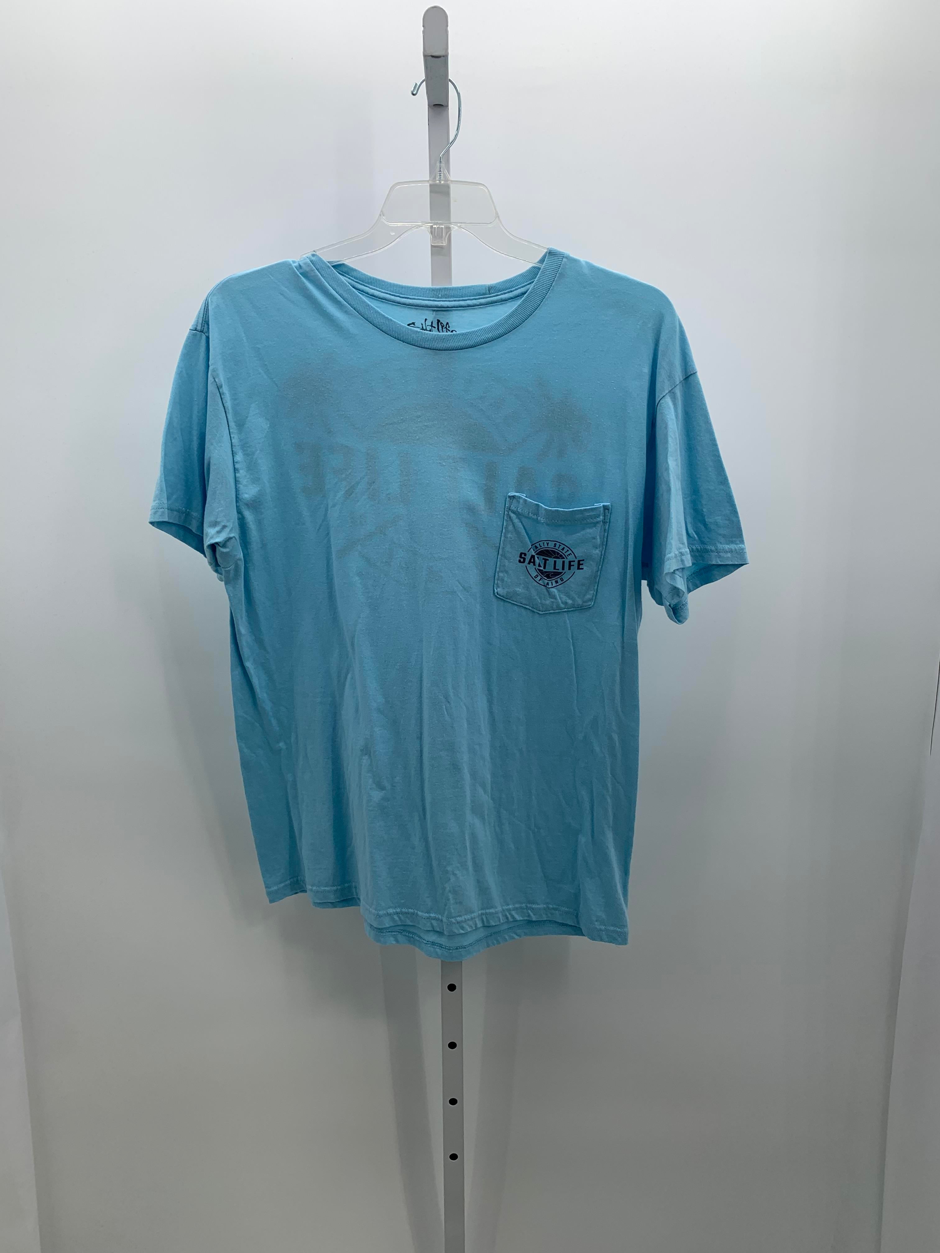GRAPHIC KNIT TEE.