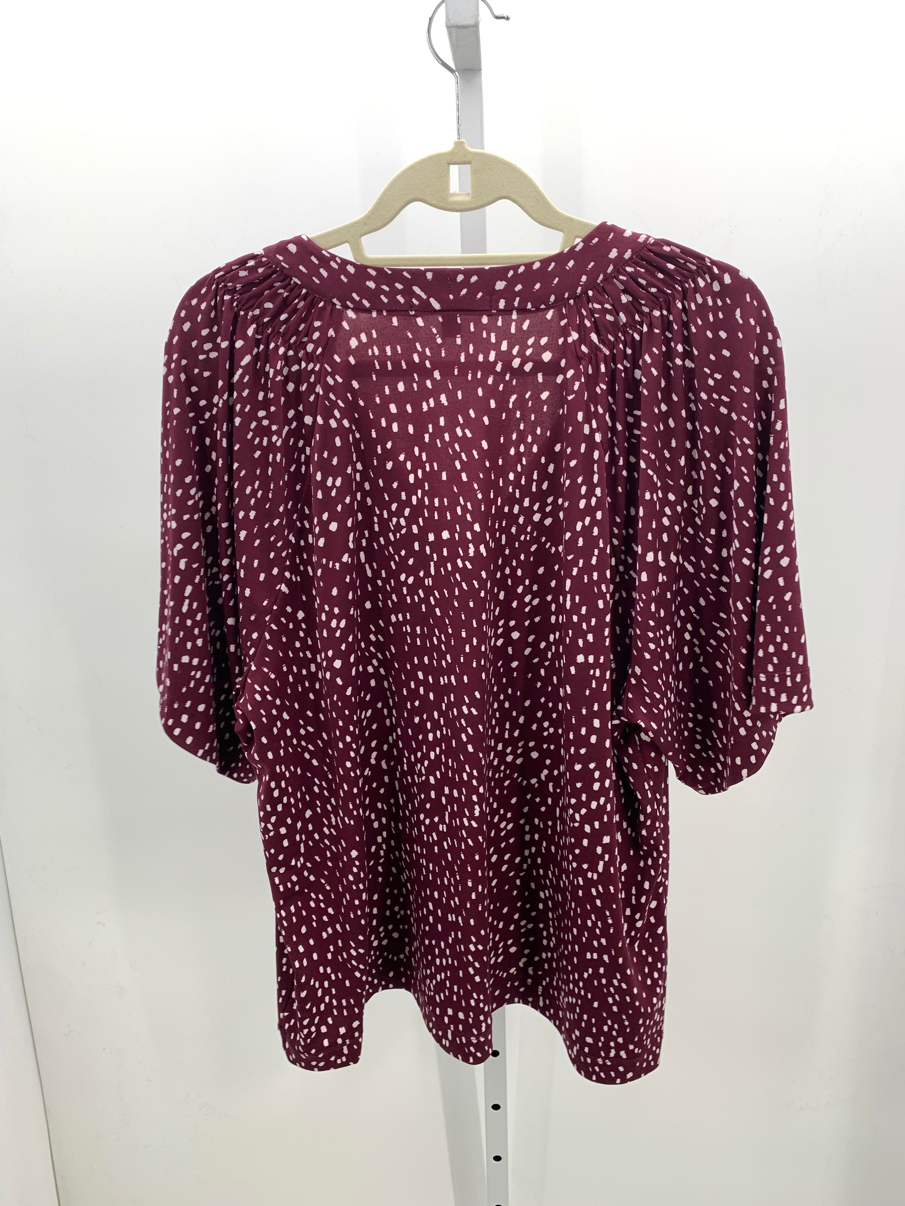 Banana Republic Size Extra Large Misses Short Sleeve Shirt