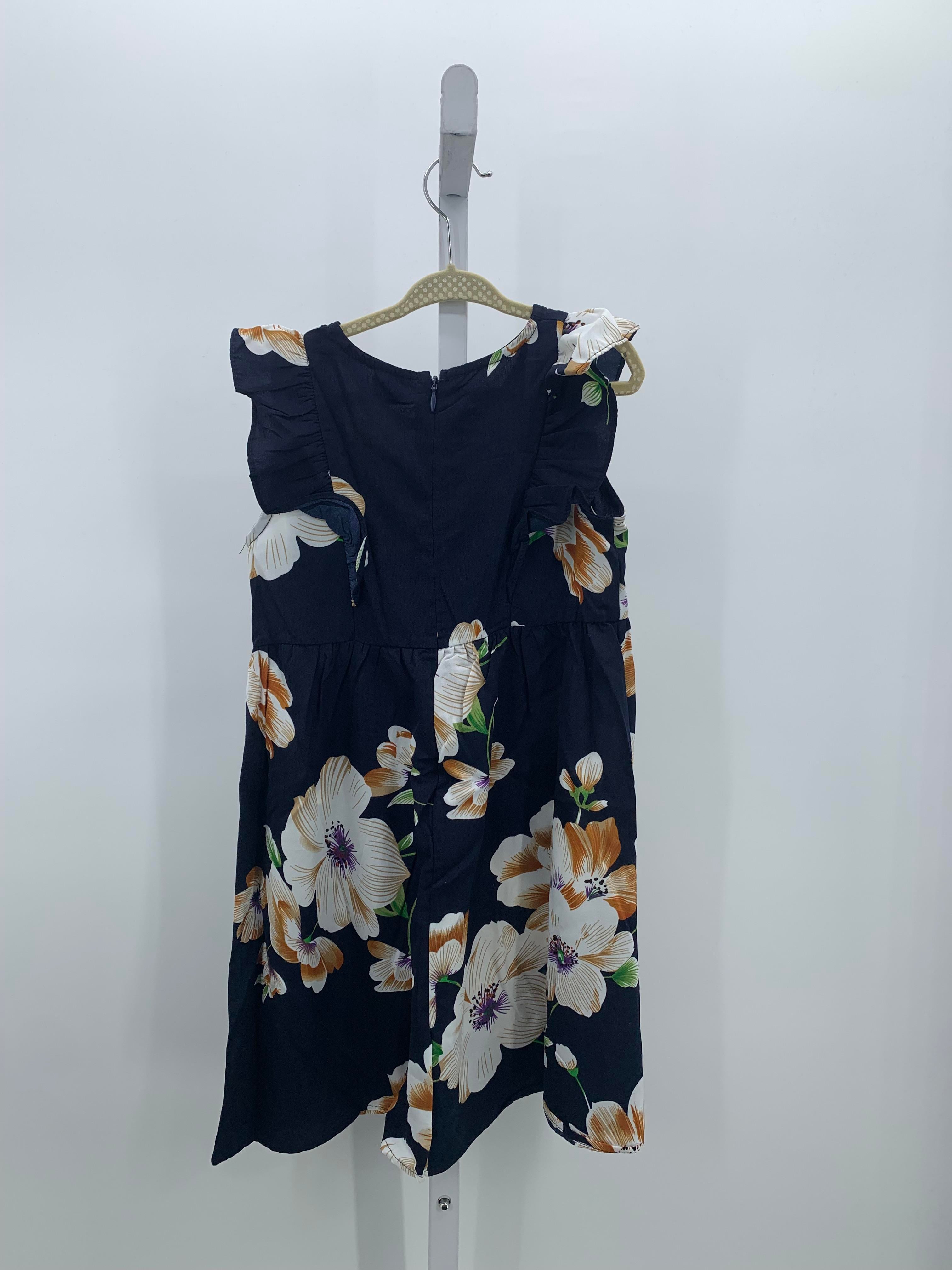 Size 3-4 Girls Short Sleeve Dress