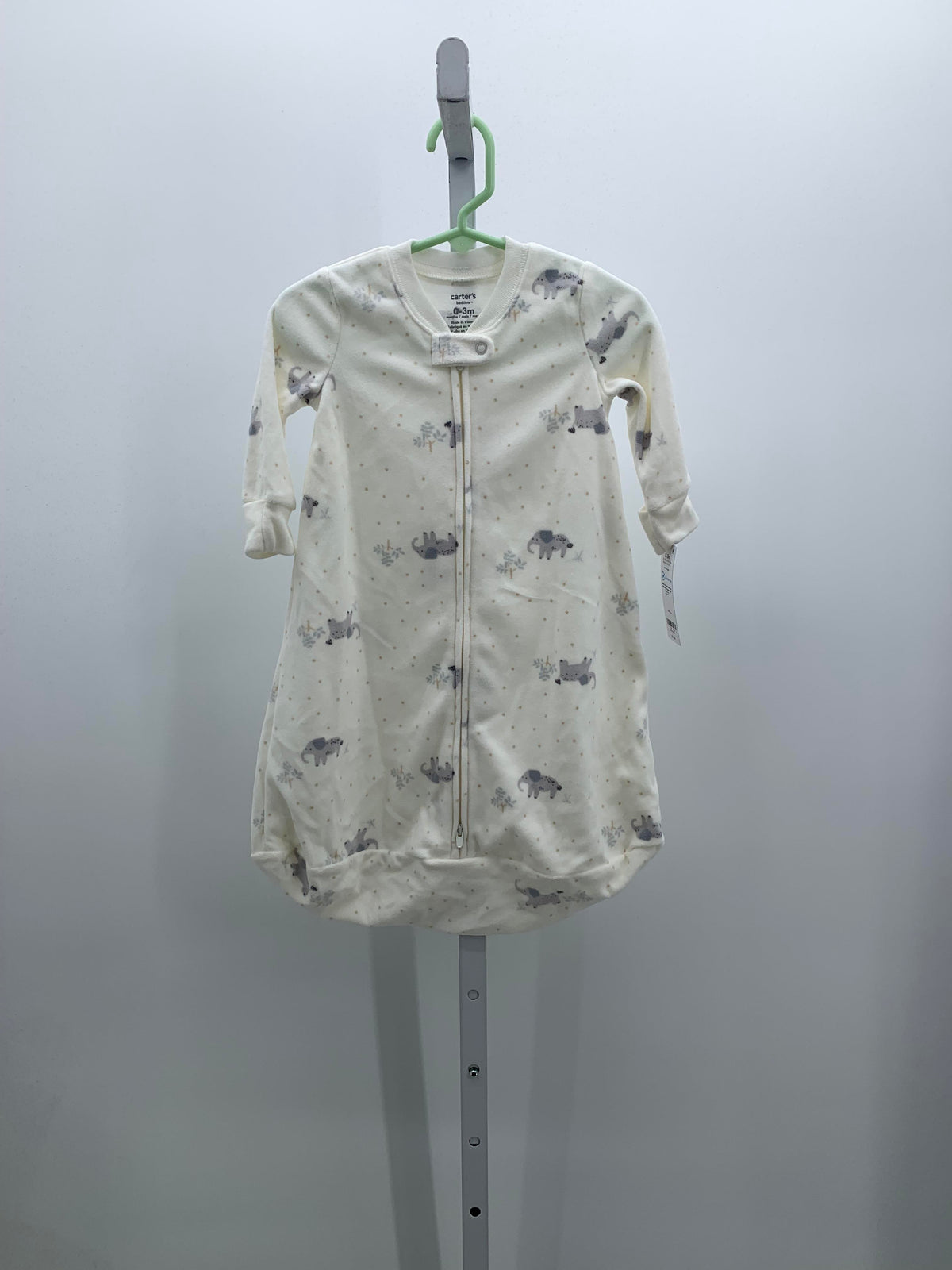 NEW FLEECE ZIP ELEPHANTS