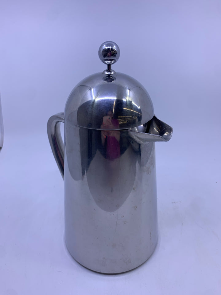 STAINLESS FRENCH PRESS.