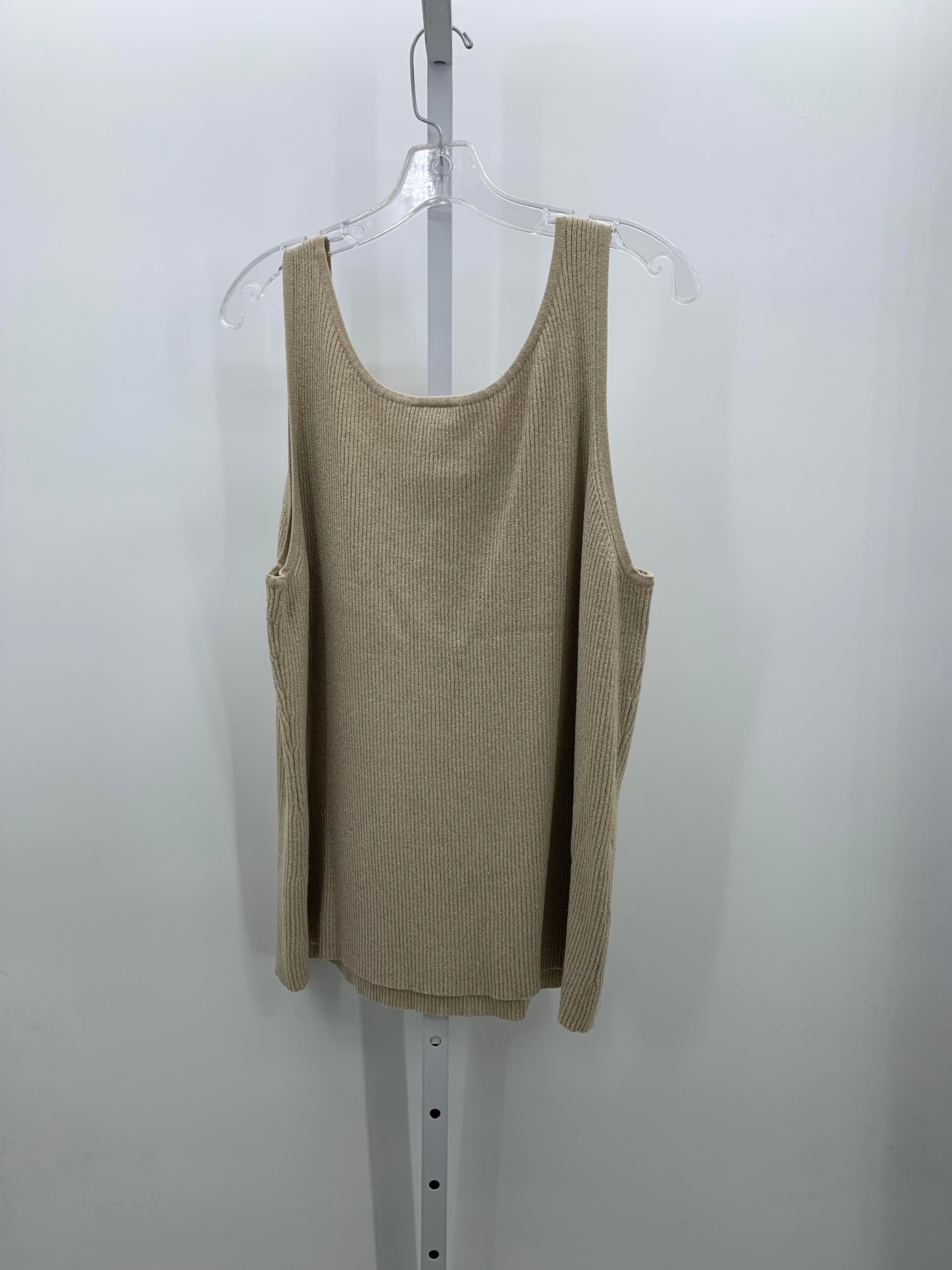Lane Bryant Size 22/24 W Womens Sleeveless Sweater