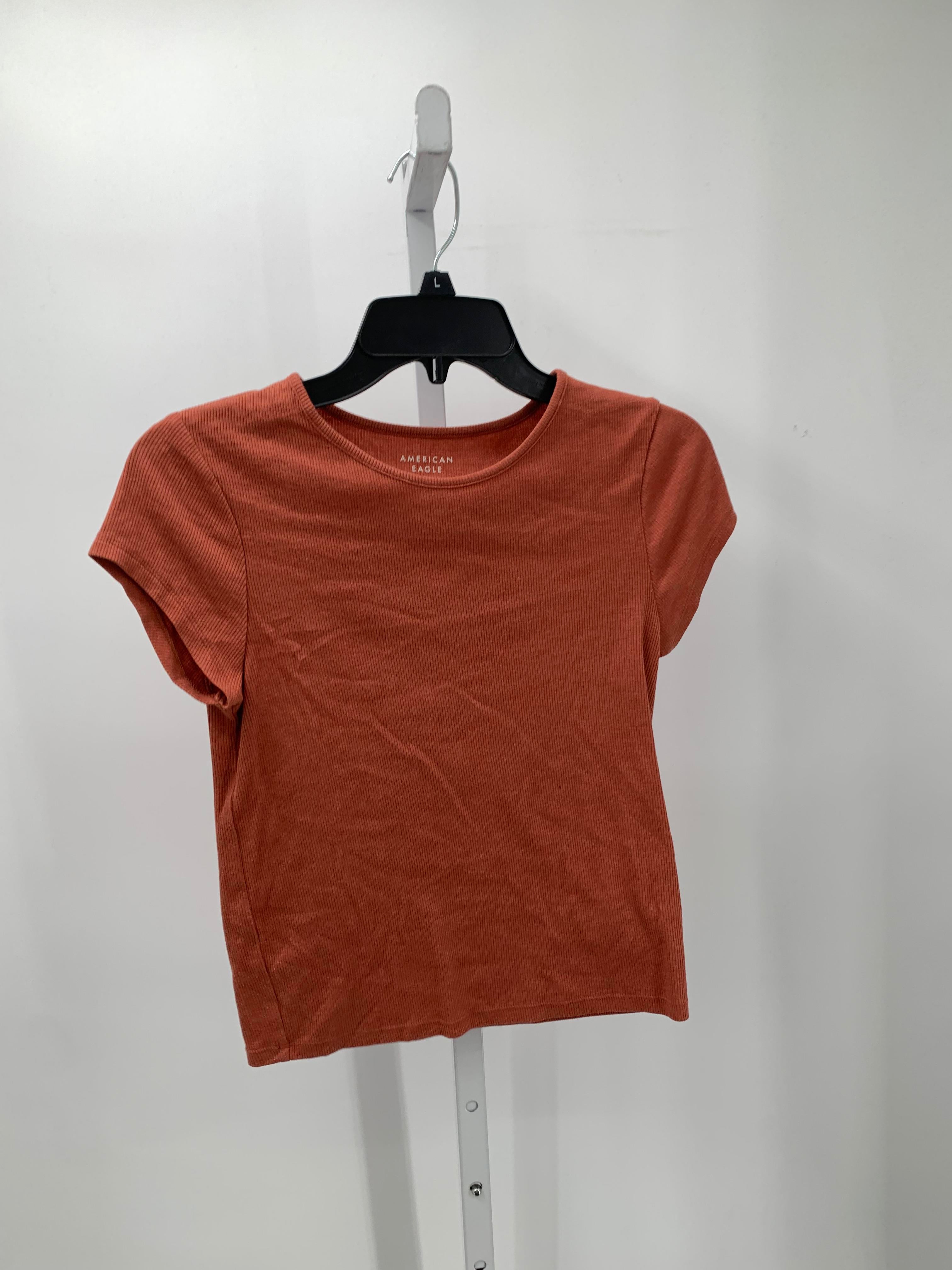 American Eagle Size Medium Juniors Short Sleeve Shirt