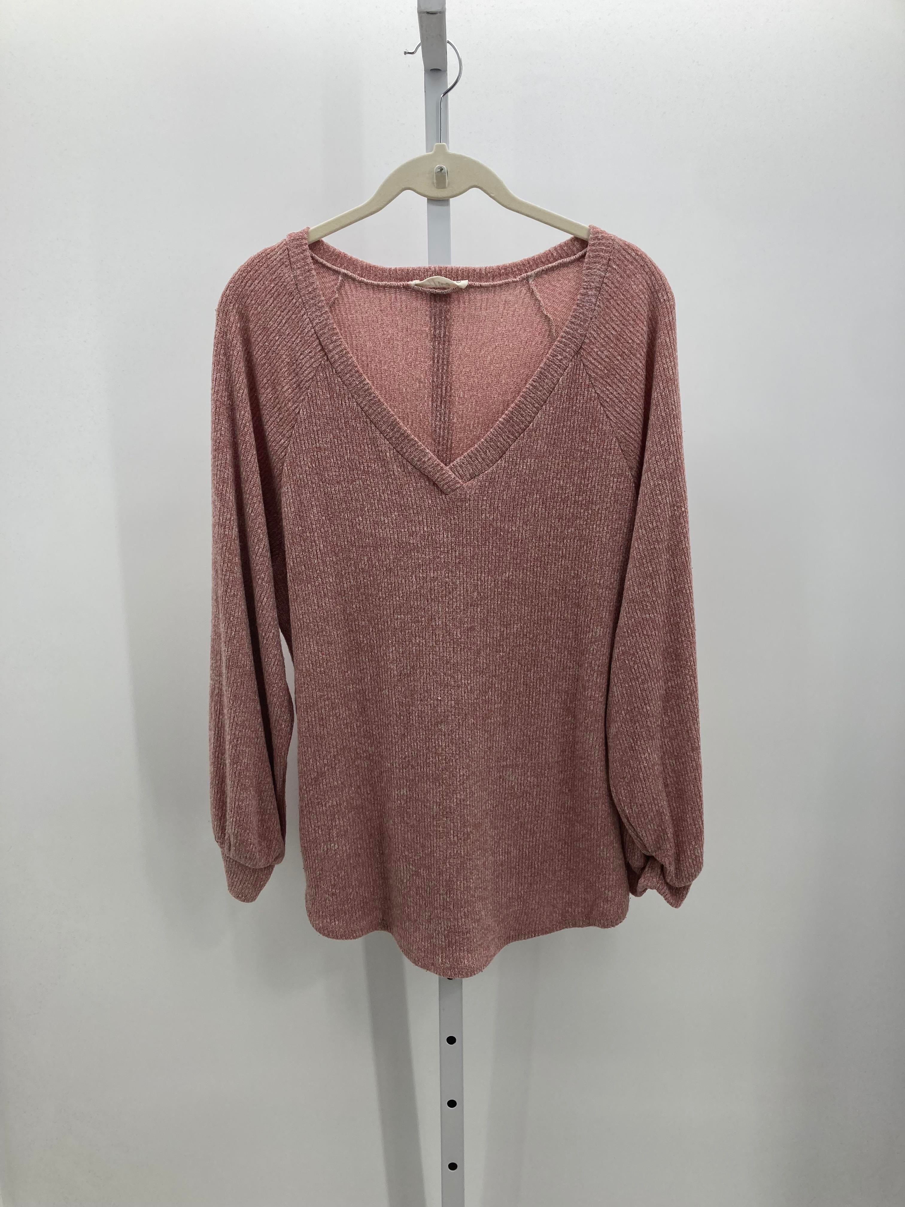 Size Large Misses Long Slv Sweater
