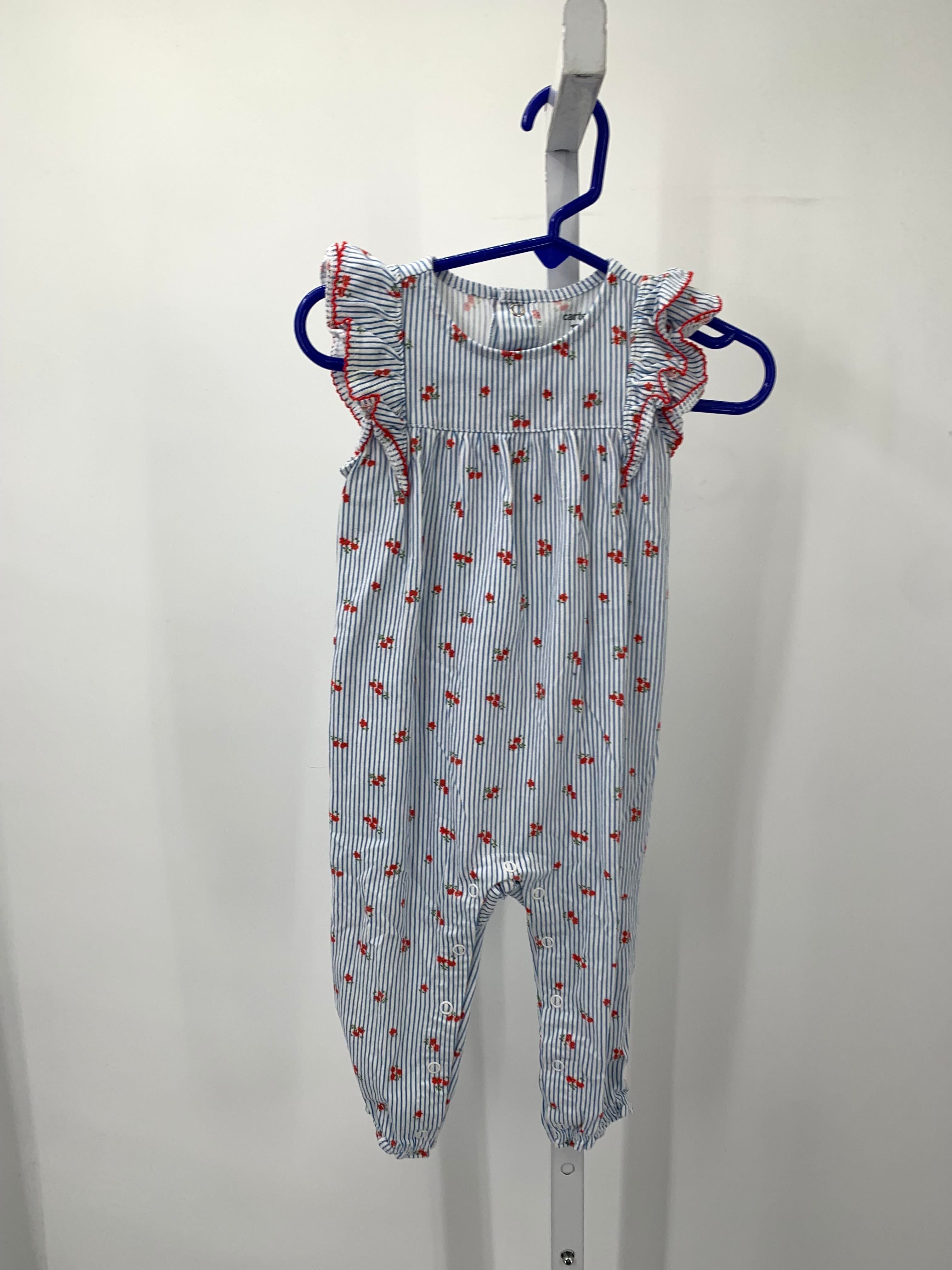 Carters Size 12 Months Girls Sleeveless Romper