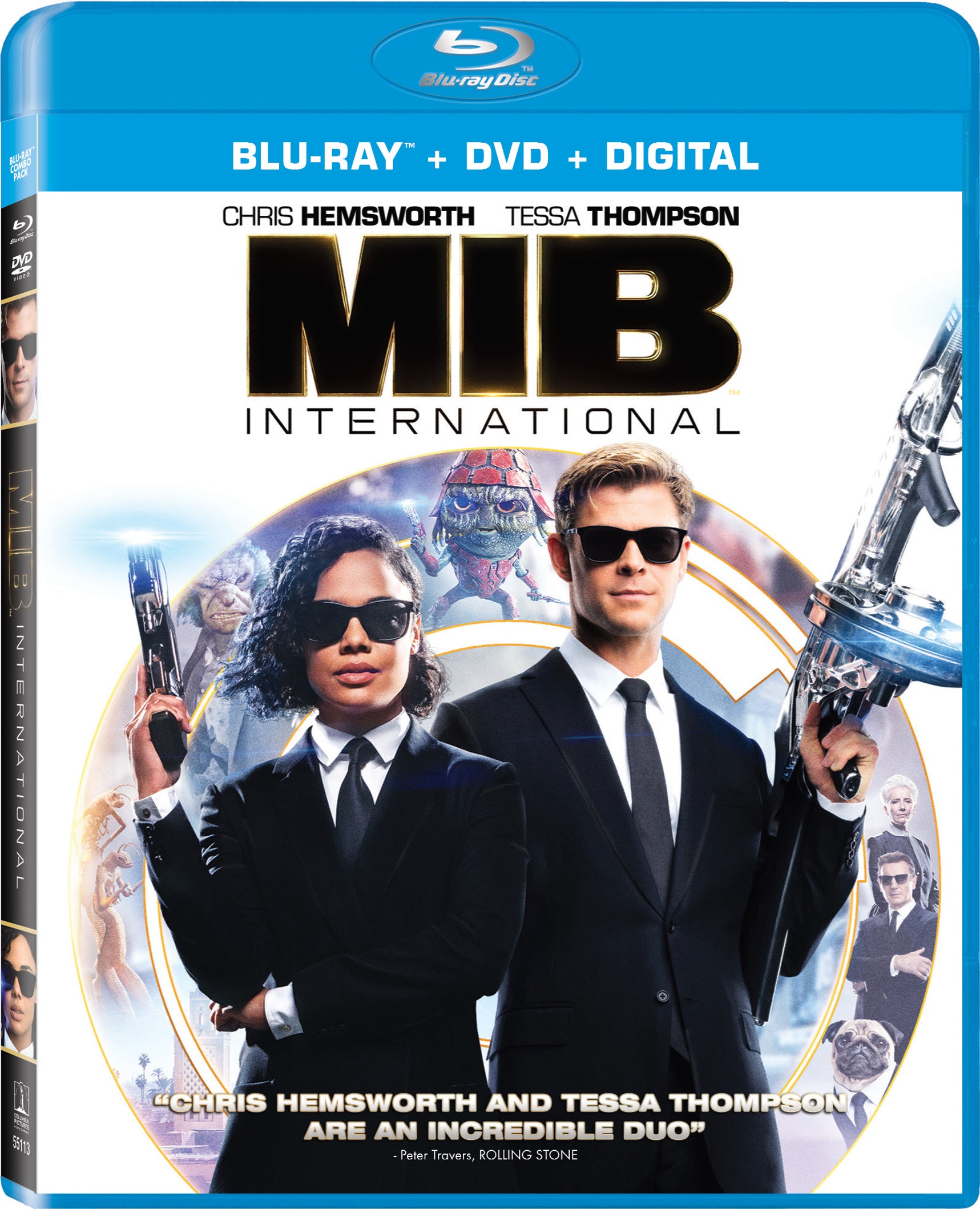 Men in Black: International (Blu-ray + DVD + Digital) -