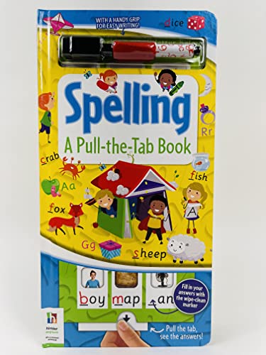 Spelling a Pull-the-Tab Book (2022 Ed) - Hinkler Books