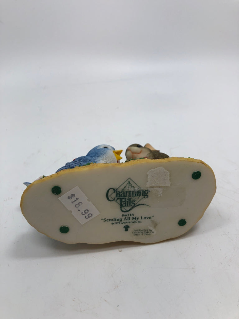 SENDING MY LOVE- MICE FIGURINE.