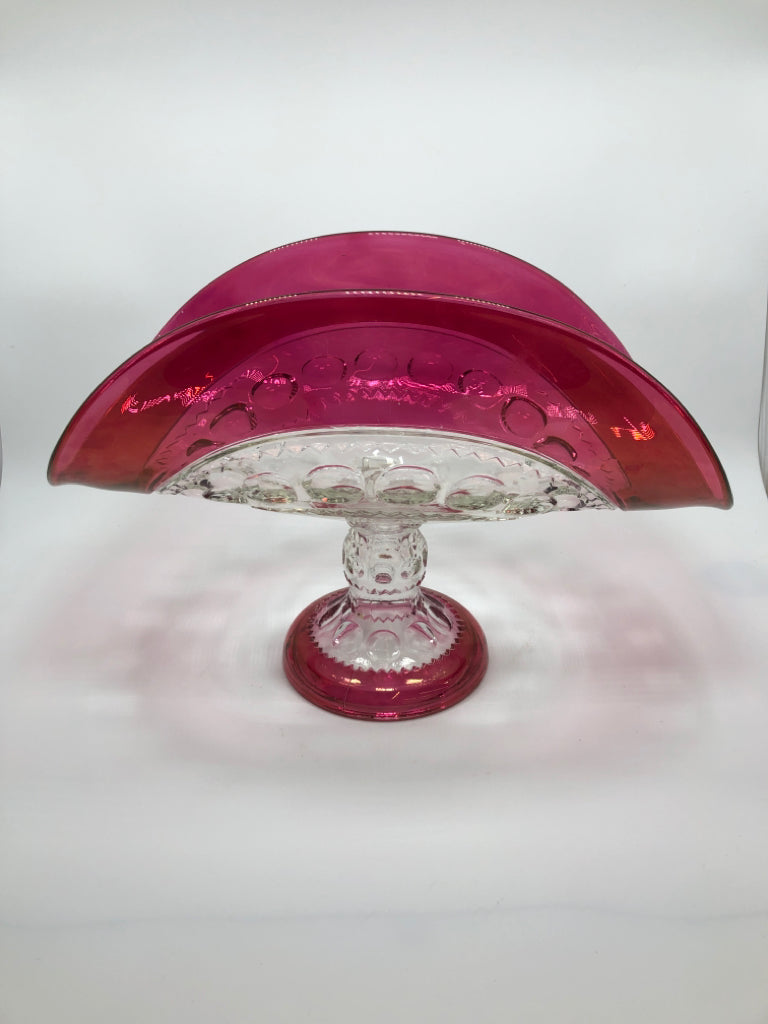 VTG CRANBERRY FLASH BANANA BOWL.