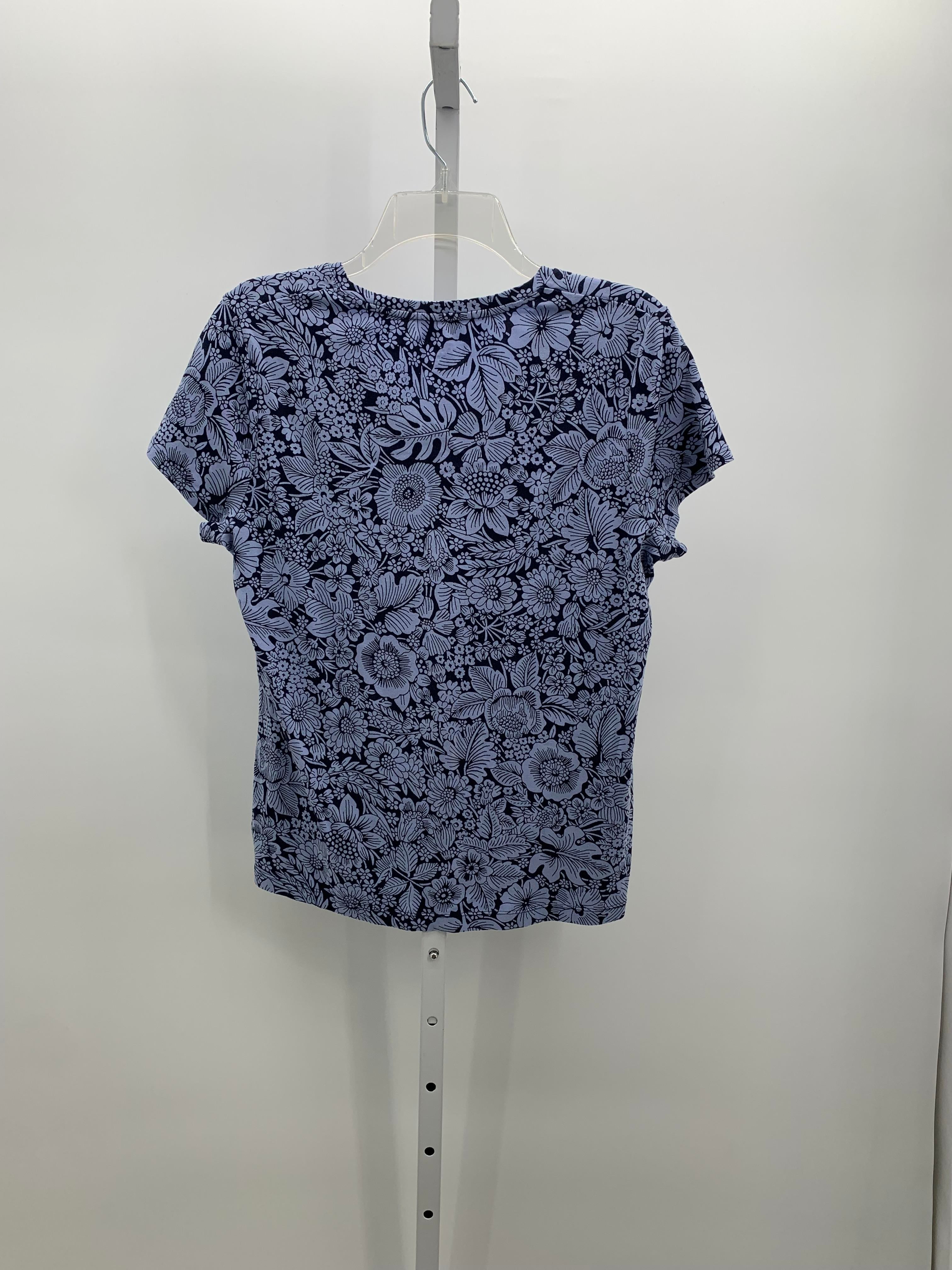 Croft & Barrow Size Extra Large Misses Short Sleeve Shirt