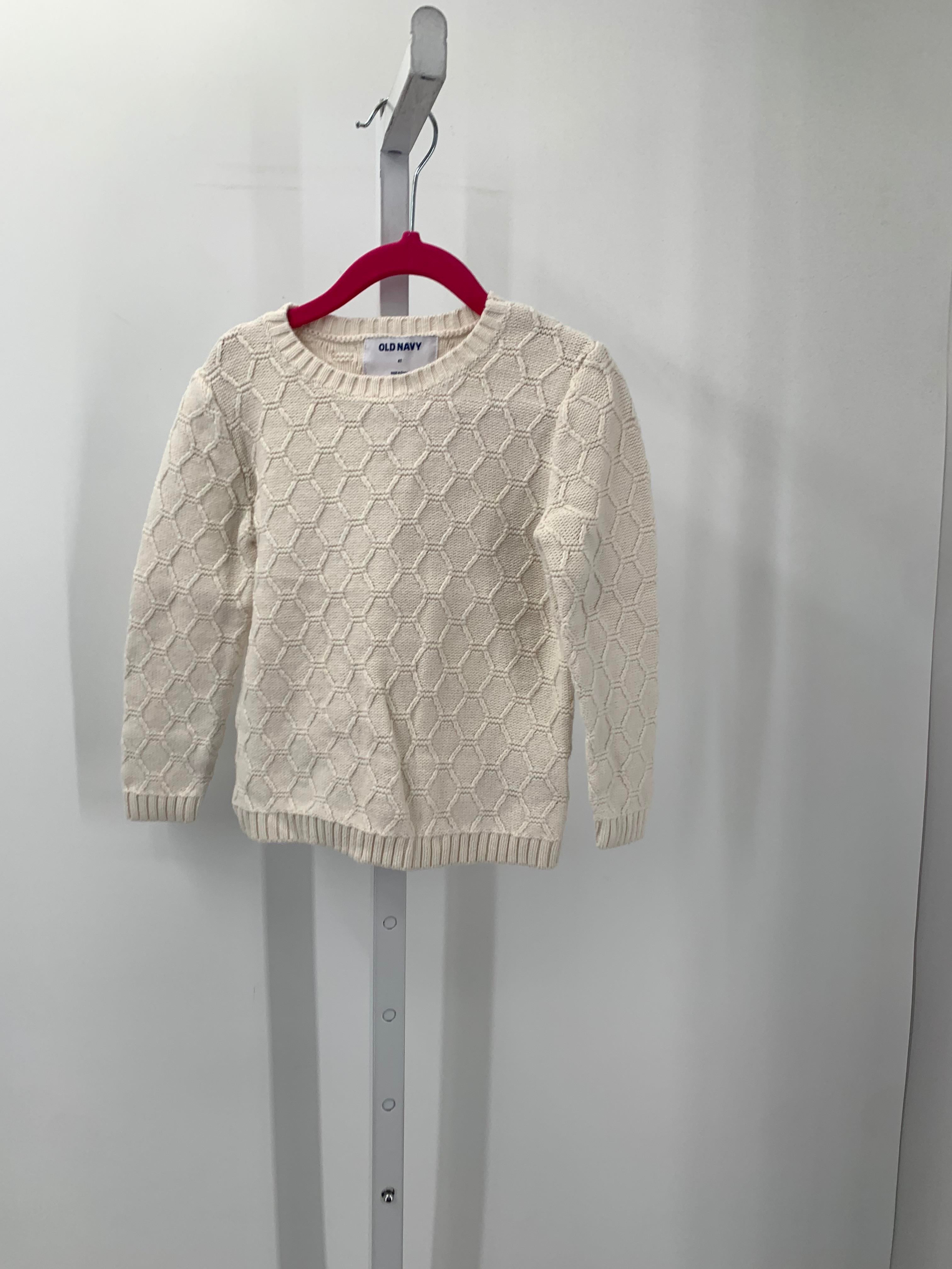 Old Navy Size 4T Girls Long Sleeve Sweater