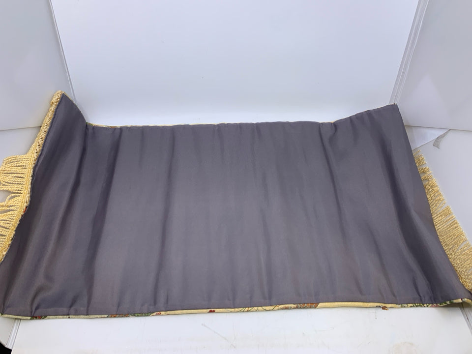 VILLAGE ASIAN STYLE W/ TASSELS.