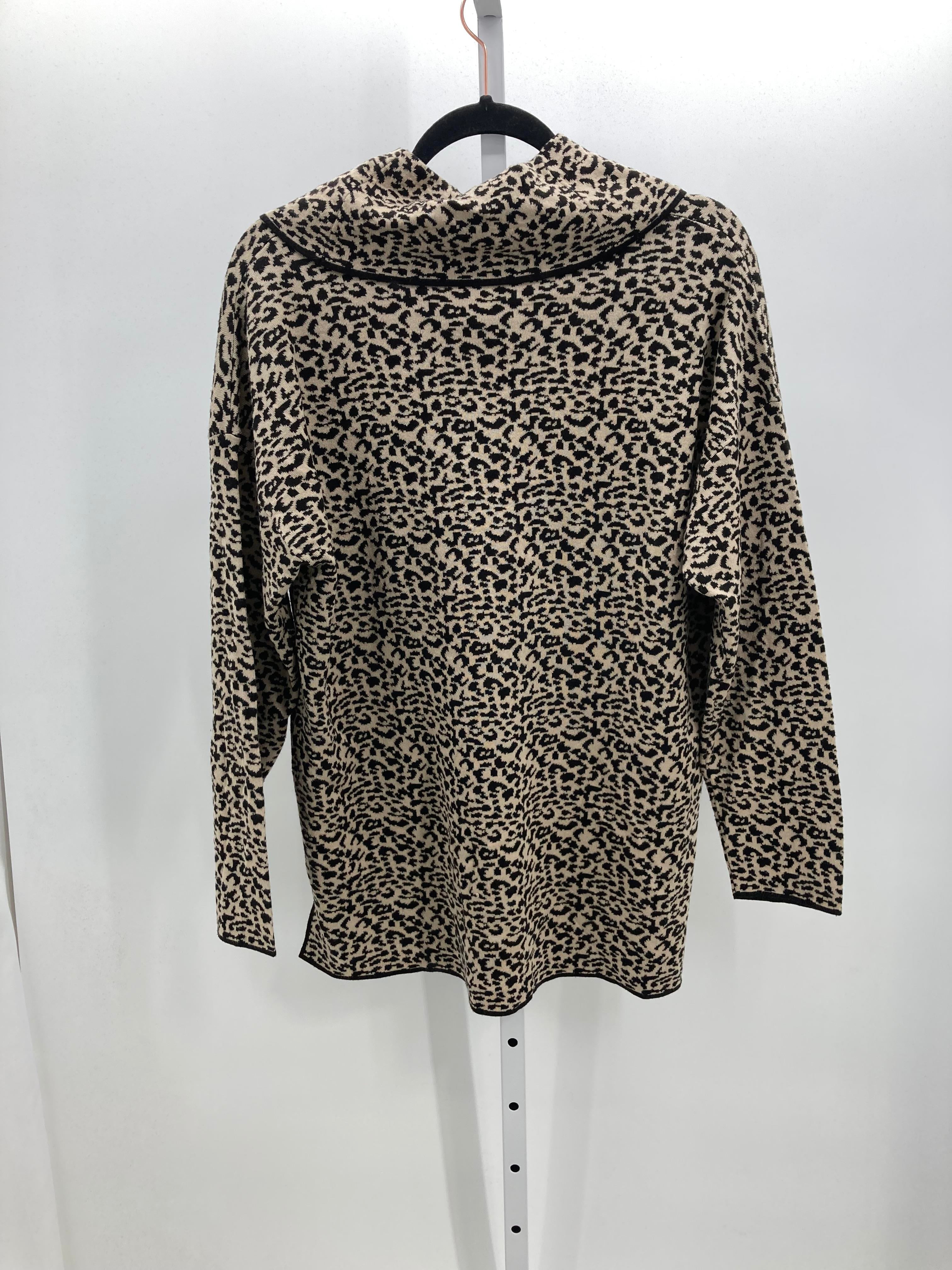 Calvin Klein Size Large Misses Long Slv Sweater