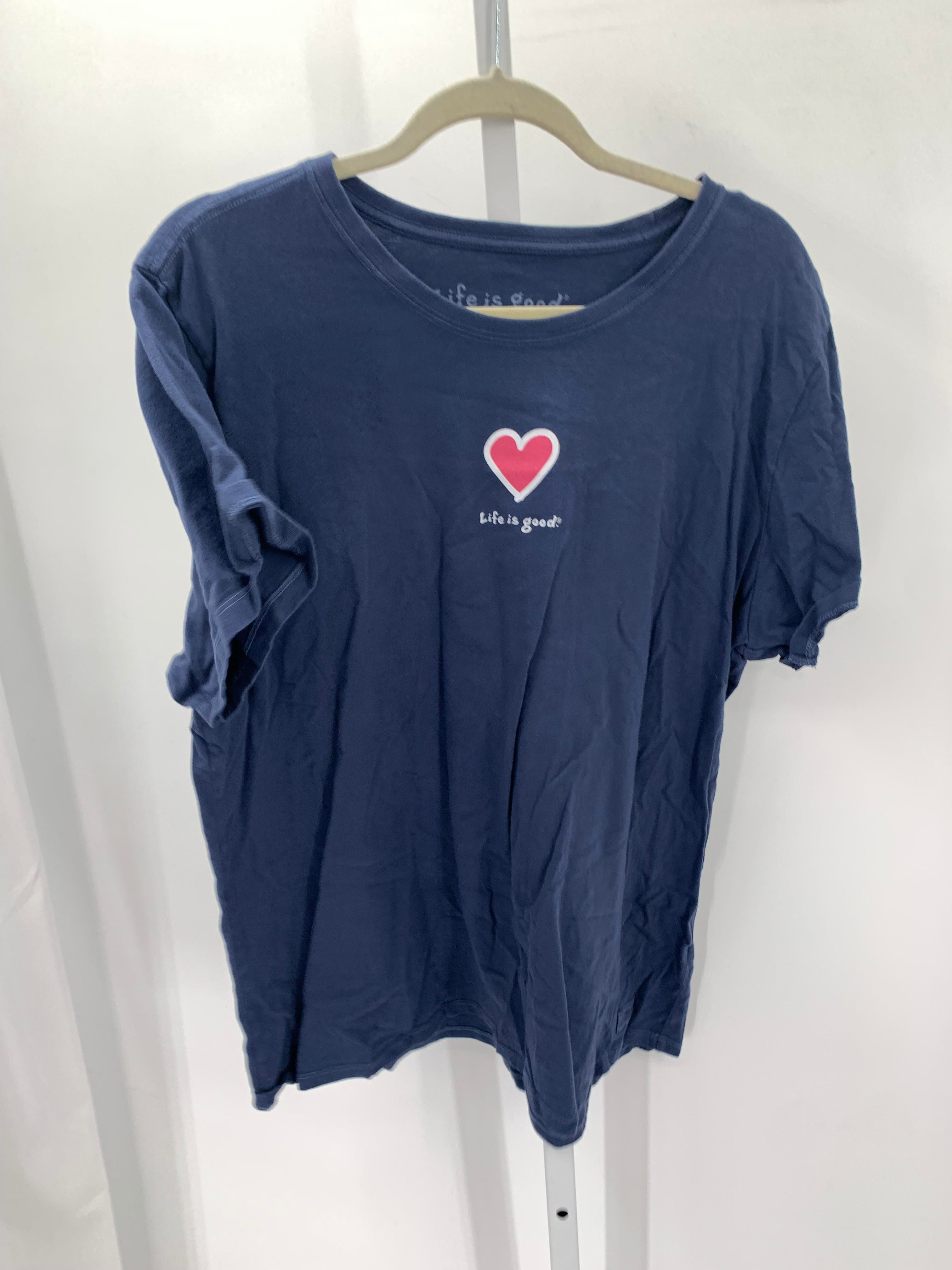 Life is Good Size XXL Misses Short Sleeve Shirt