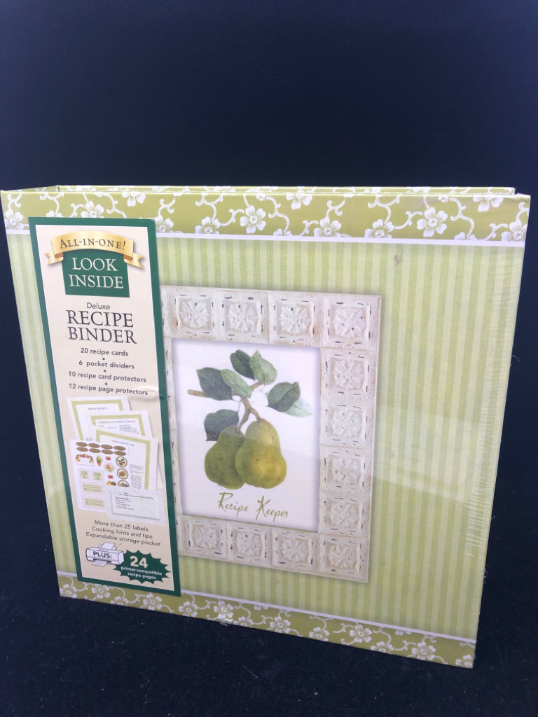 NIP RECIPE BINDER.