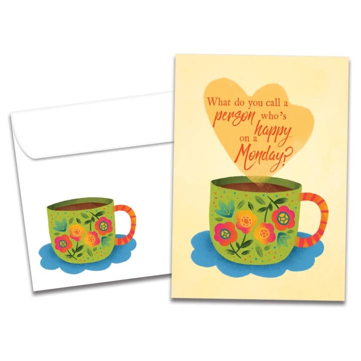 Happy Coffee, Retirement Card