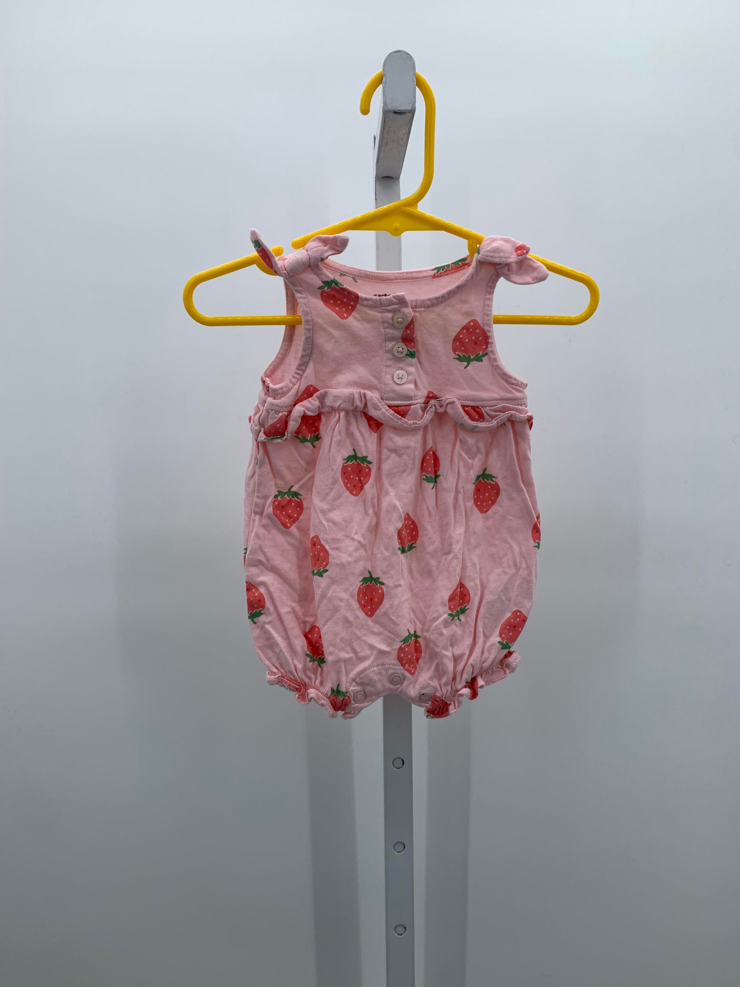 Carters Size 3 Months Girls Sleeveless Romper