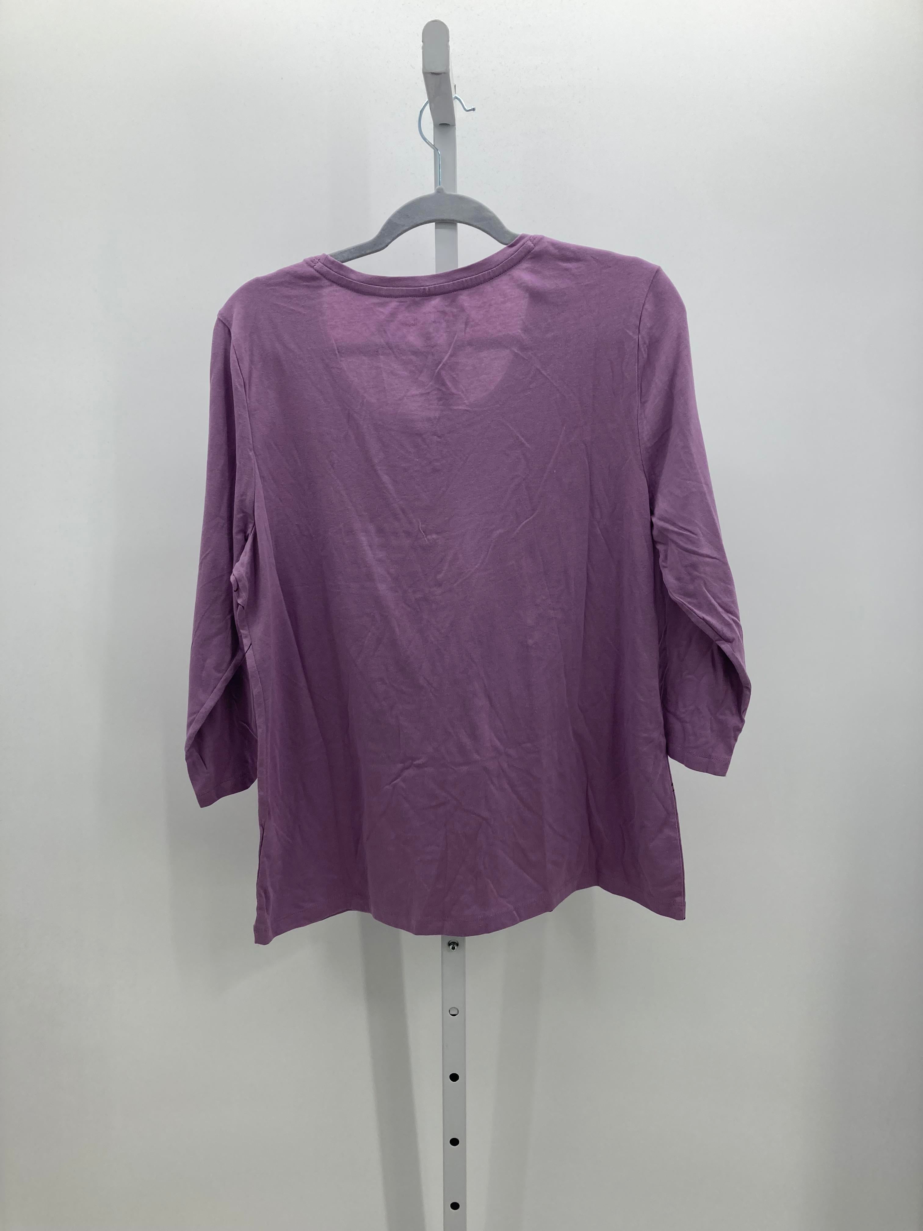 Nicole Miller Size Extra Large Misses 3/4 Sleeve Shirt