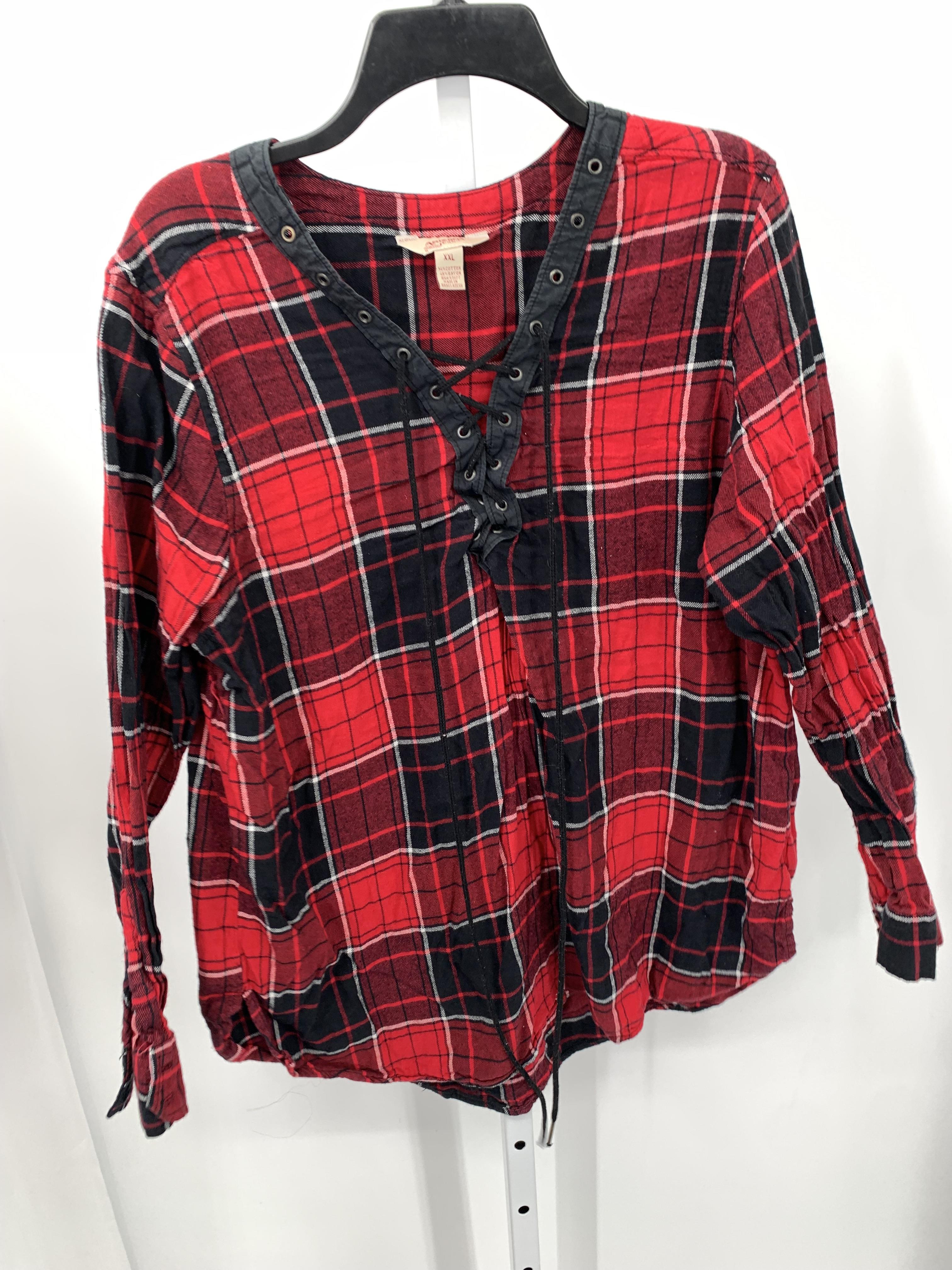Arizona Size XXL Juniors Long Sleeve Shirt