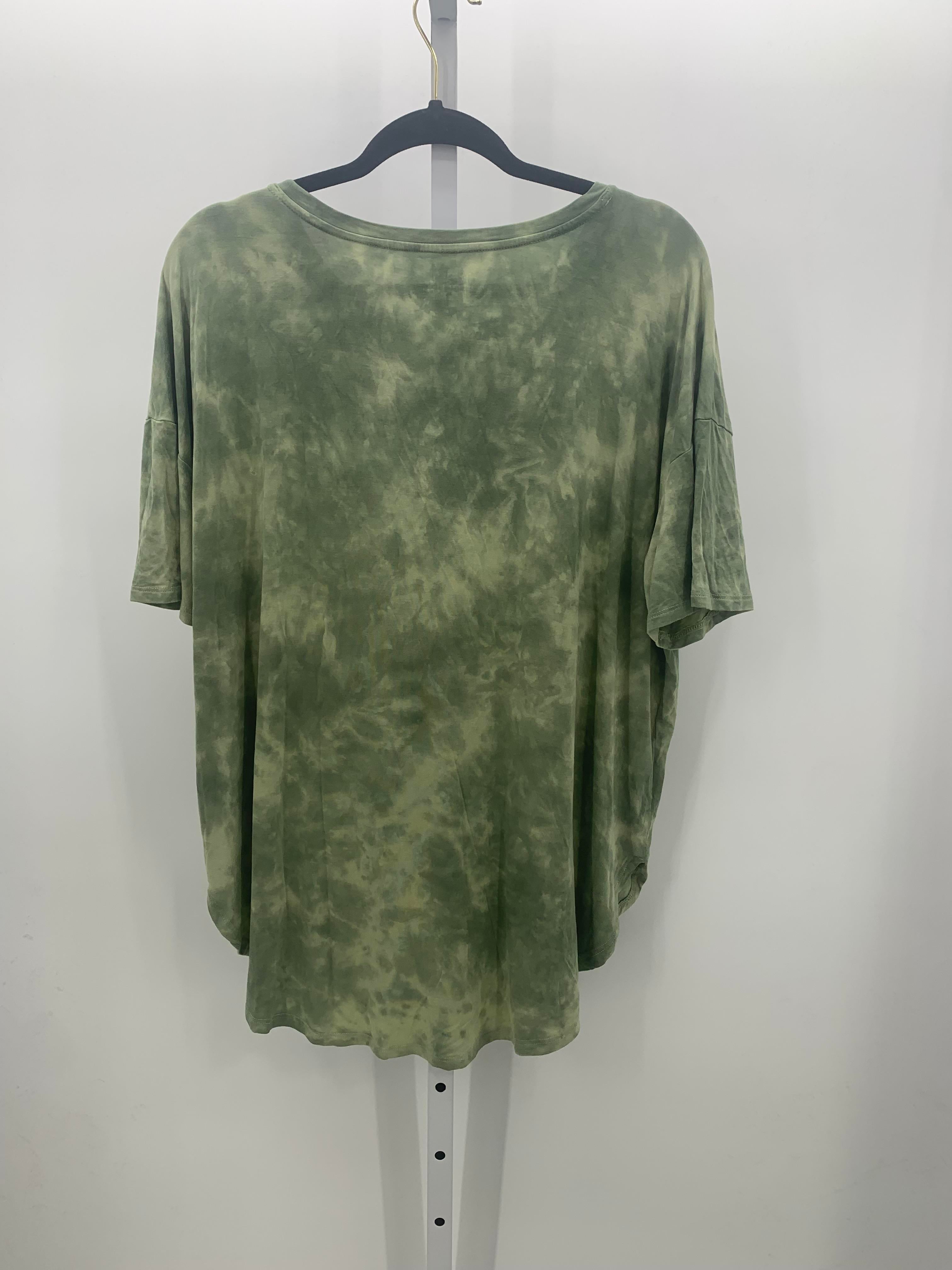 Time and Tru Size Extra Large Misses Short Sleeve Shirt