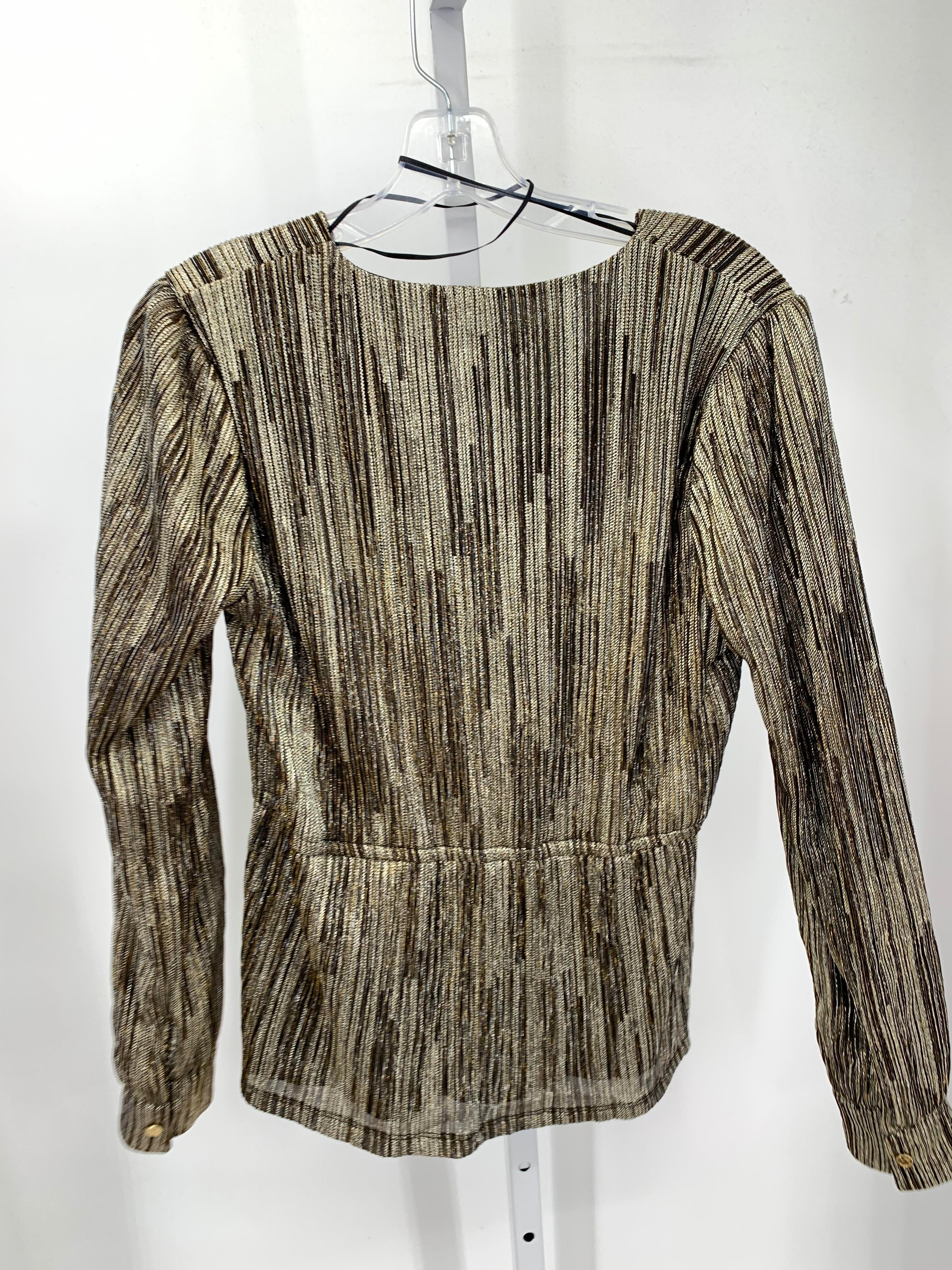 Michael Kors Size Large Misses Long Sleeve Shirt
