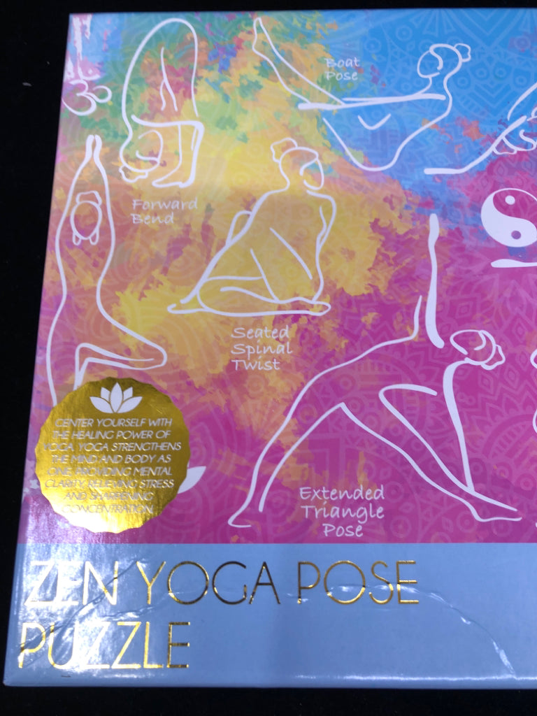 NIP ZEN YOGA POSE PUZZLE.