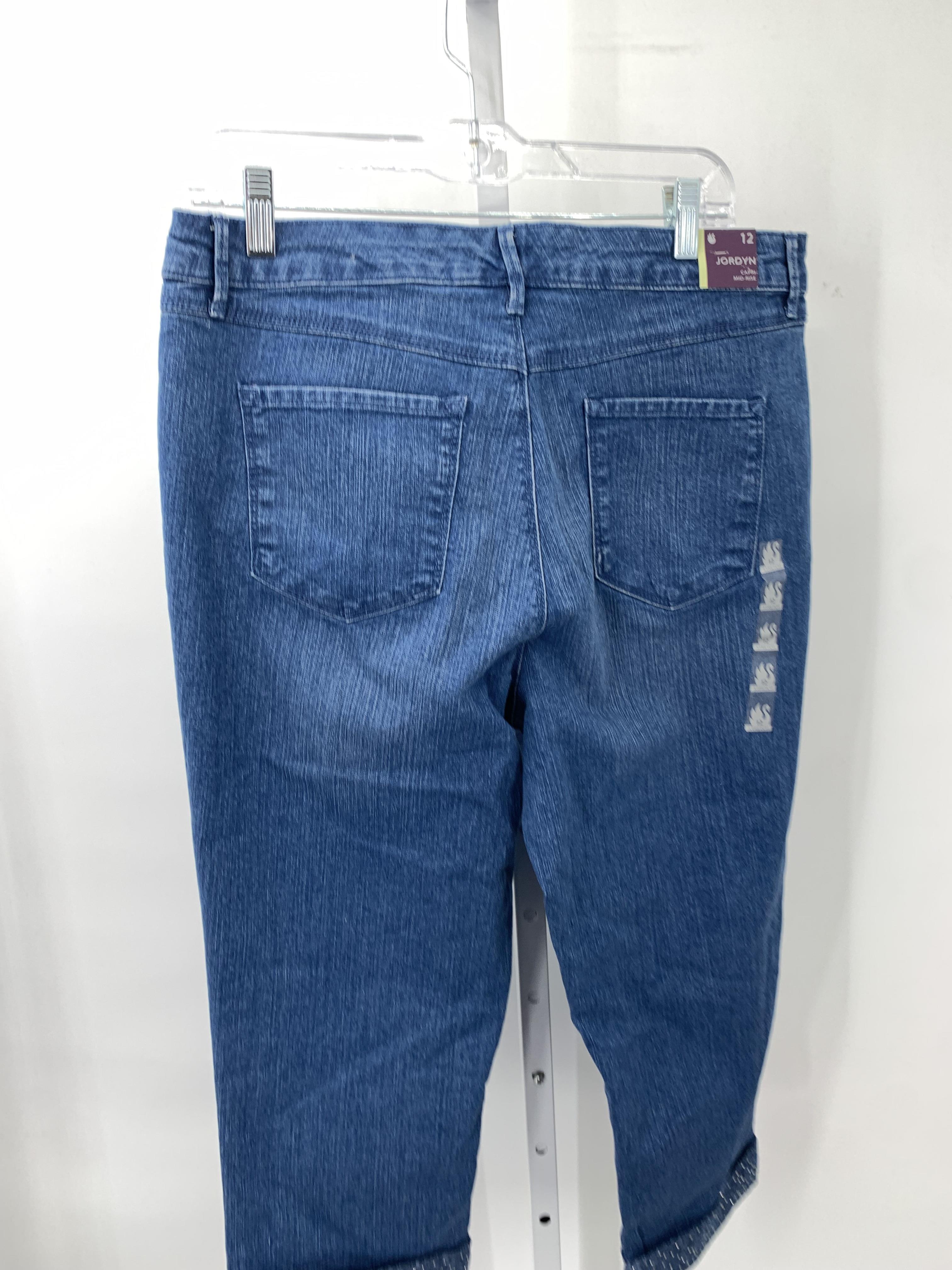 Gloria Vanderbilt Size 12 Misses Capri Pants