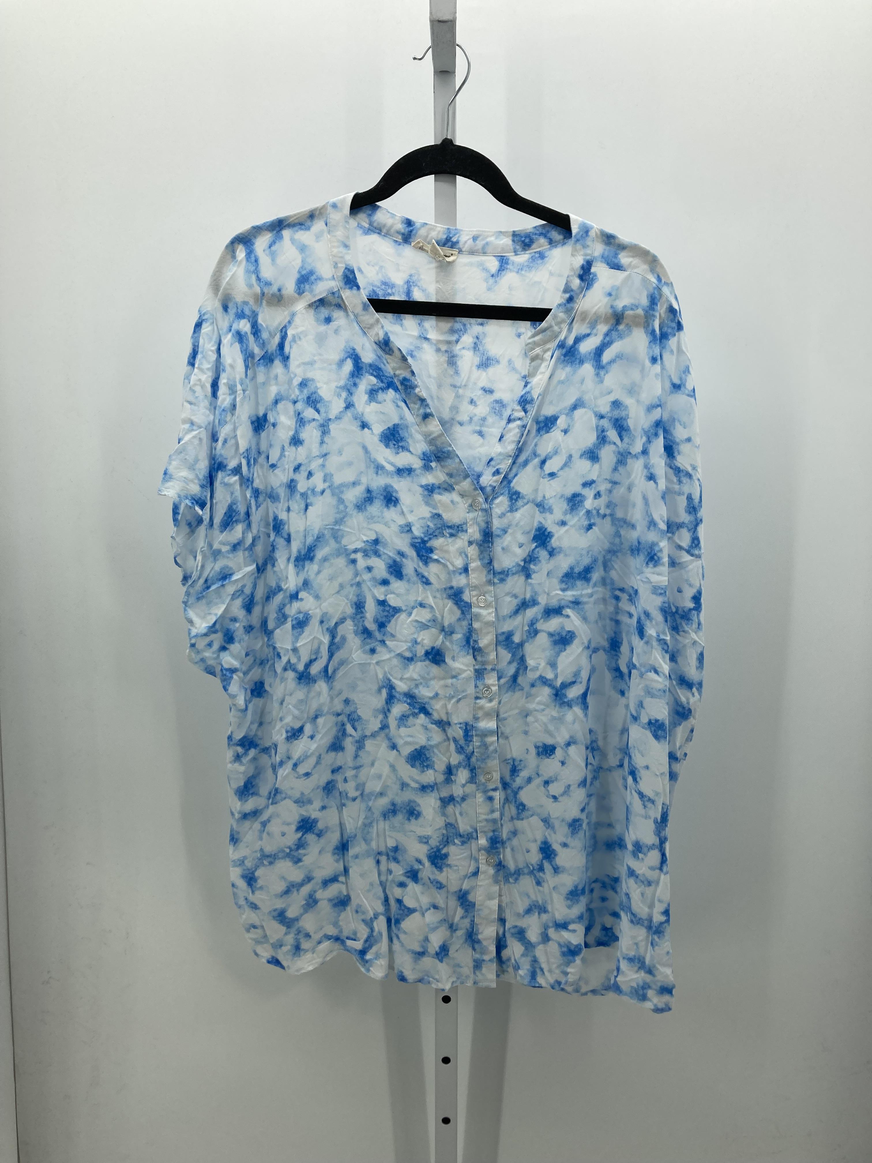 Grand and Greene Size 2X Womens Short Sleeve Shirt