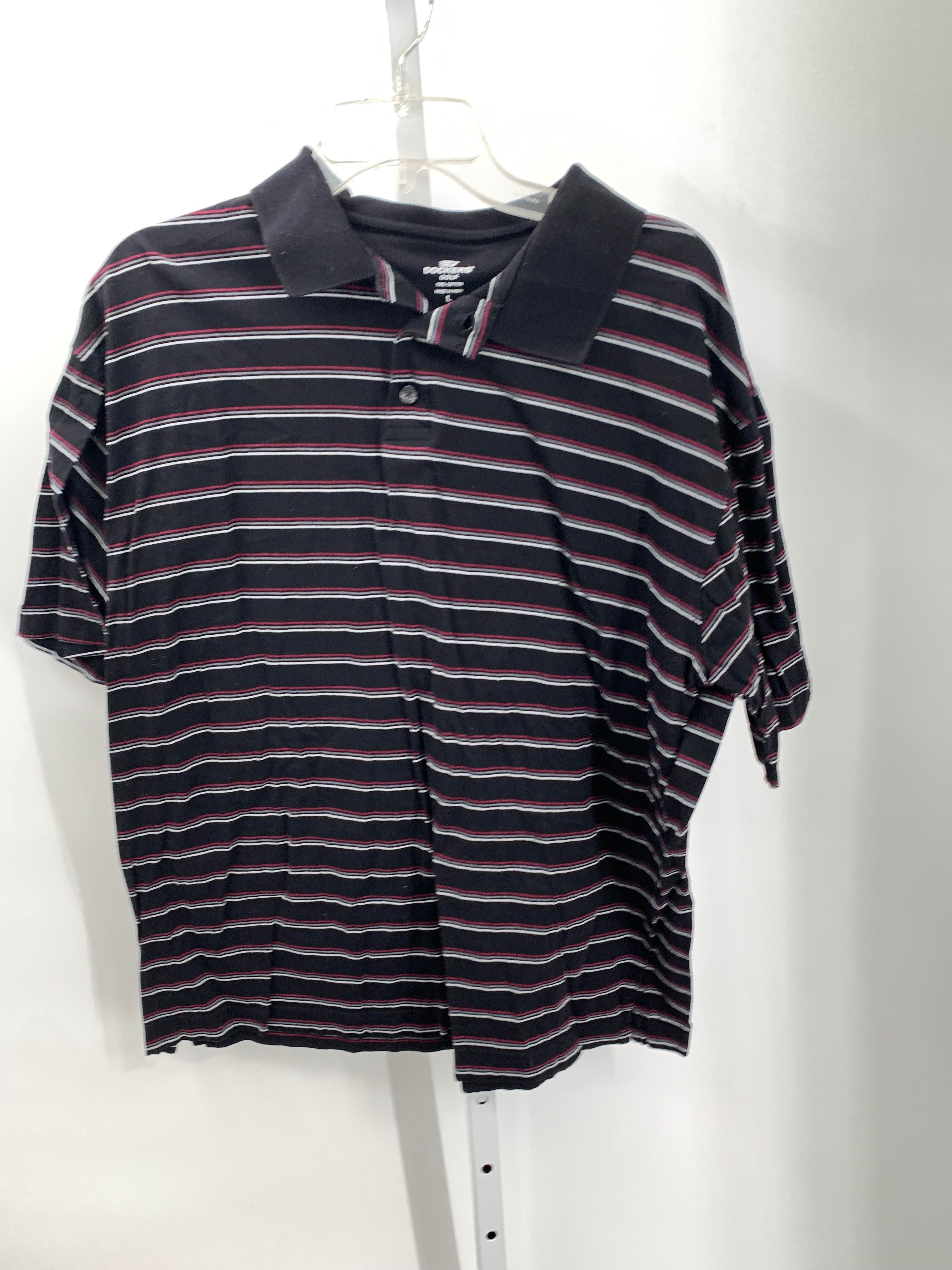 STRIPES KNIT POLO
