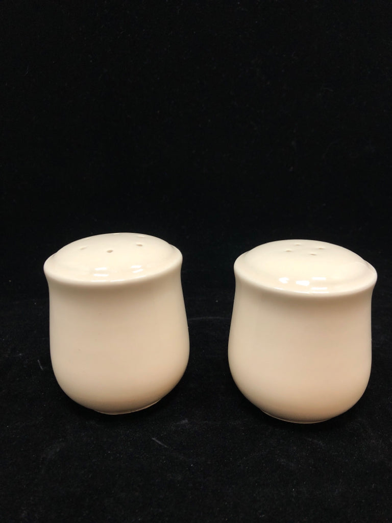 WHITE SALT & PEPPER SET-CORNING.