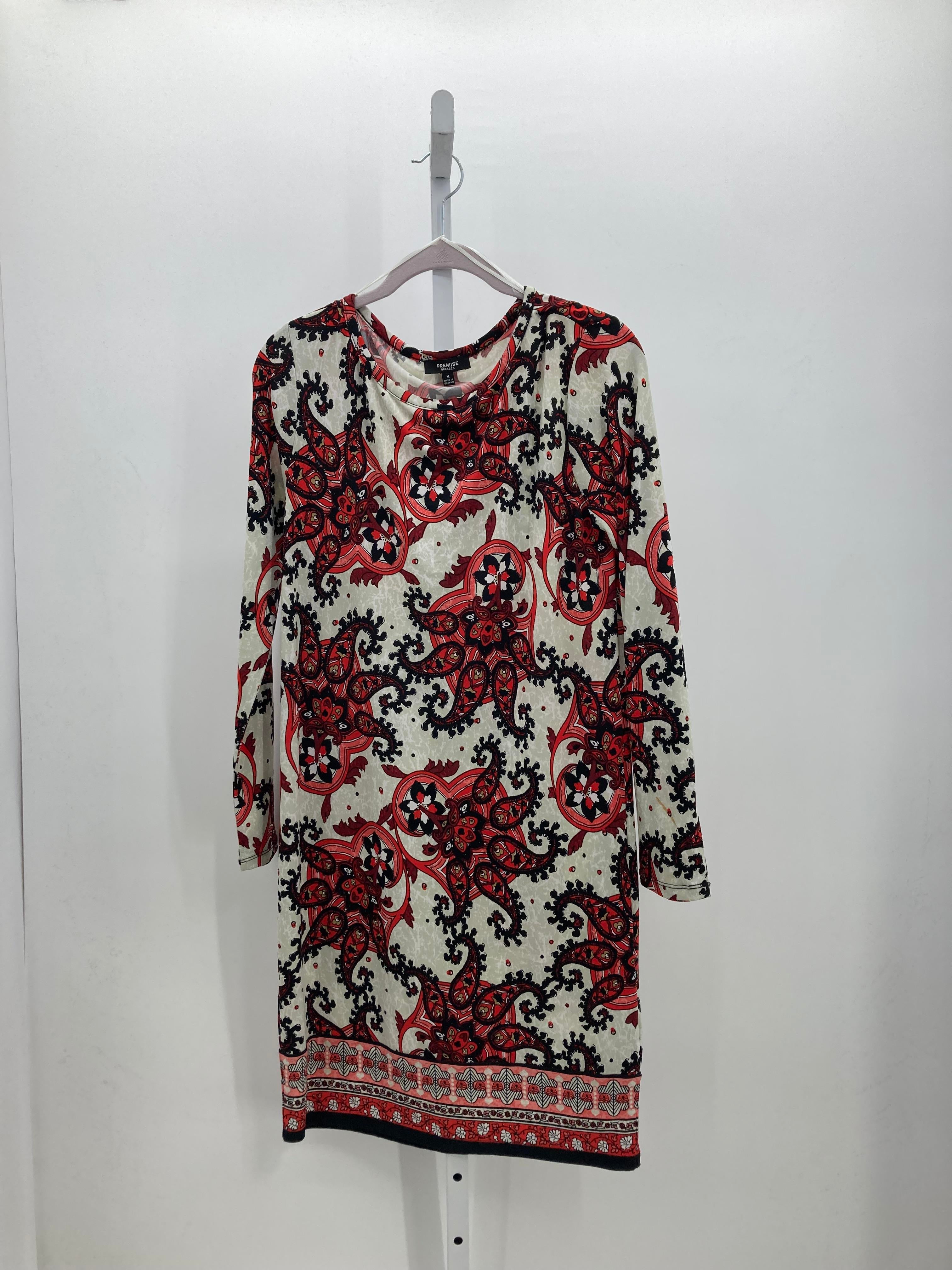 Premise Size Medium Misses Long Sleeve Dress