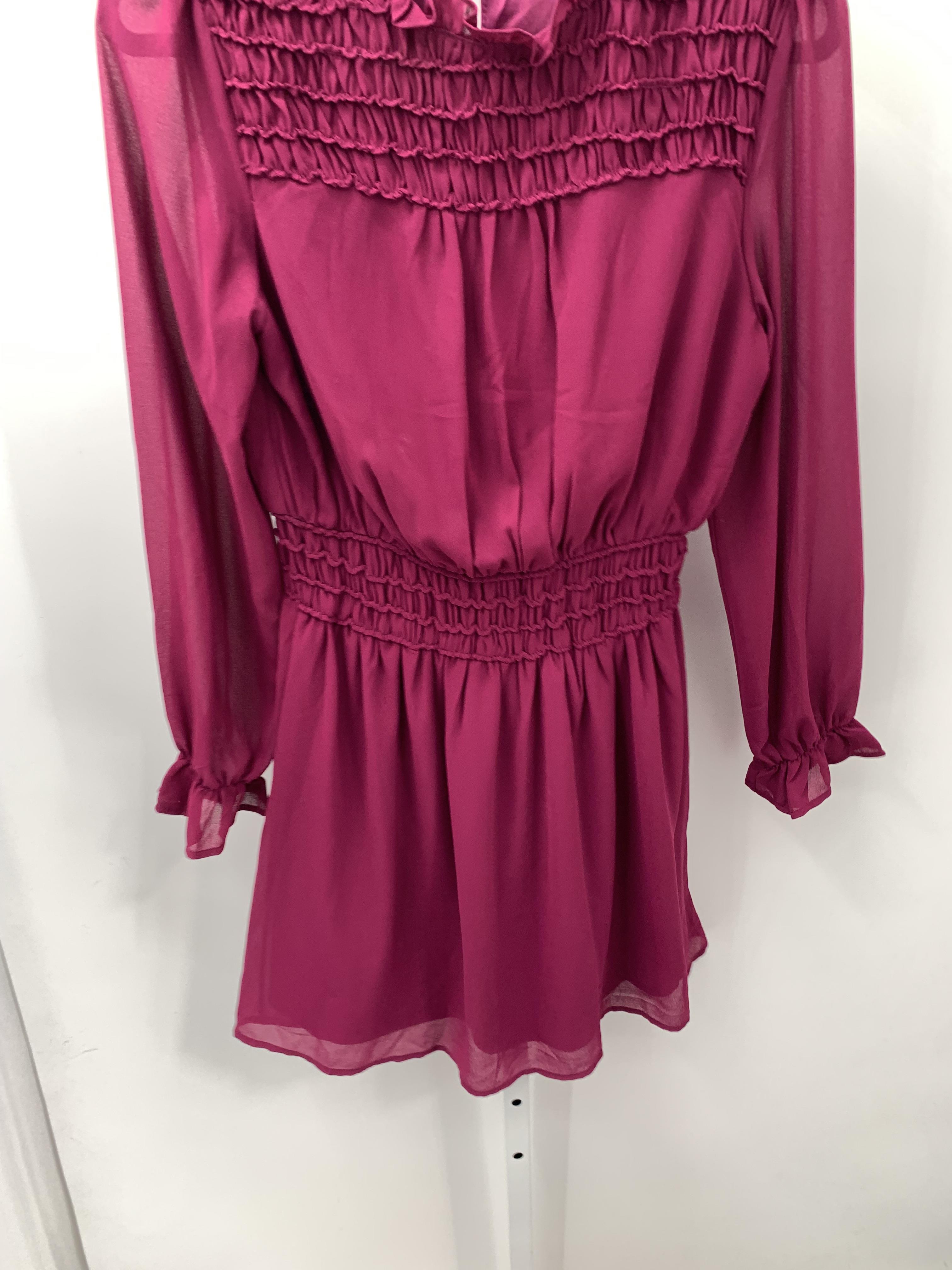 Size Large Misses Long Sleeve Dress