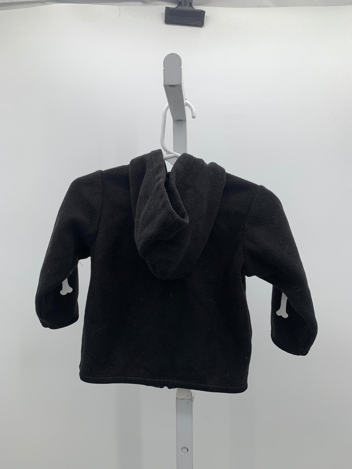 HOODED FLEECE JACKET RIB CAGE