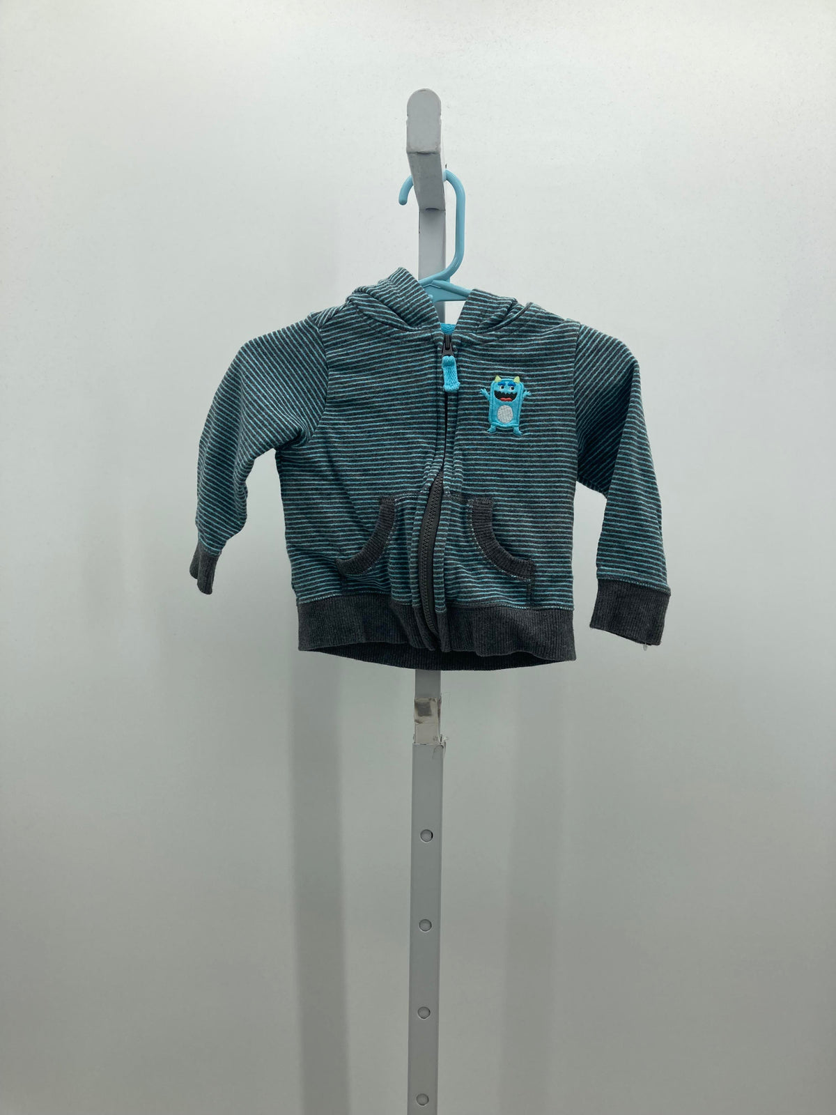 STRIPES MONSTER HOODED