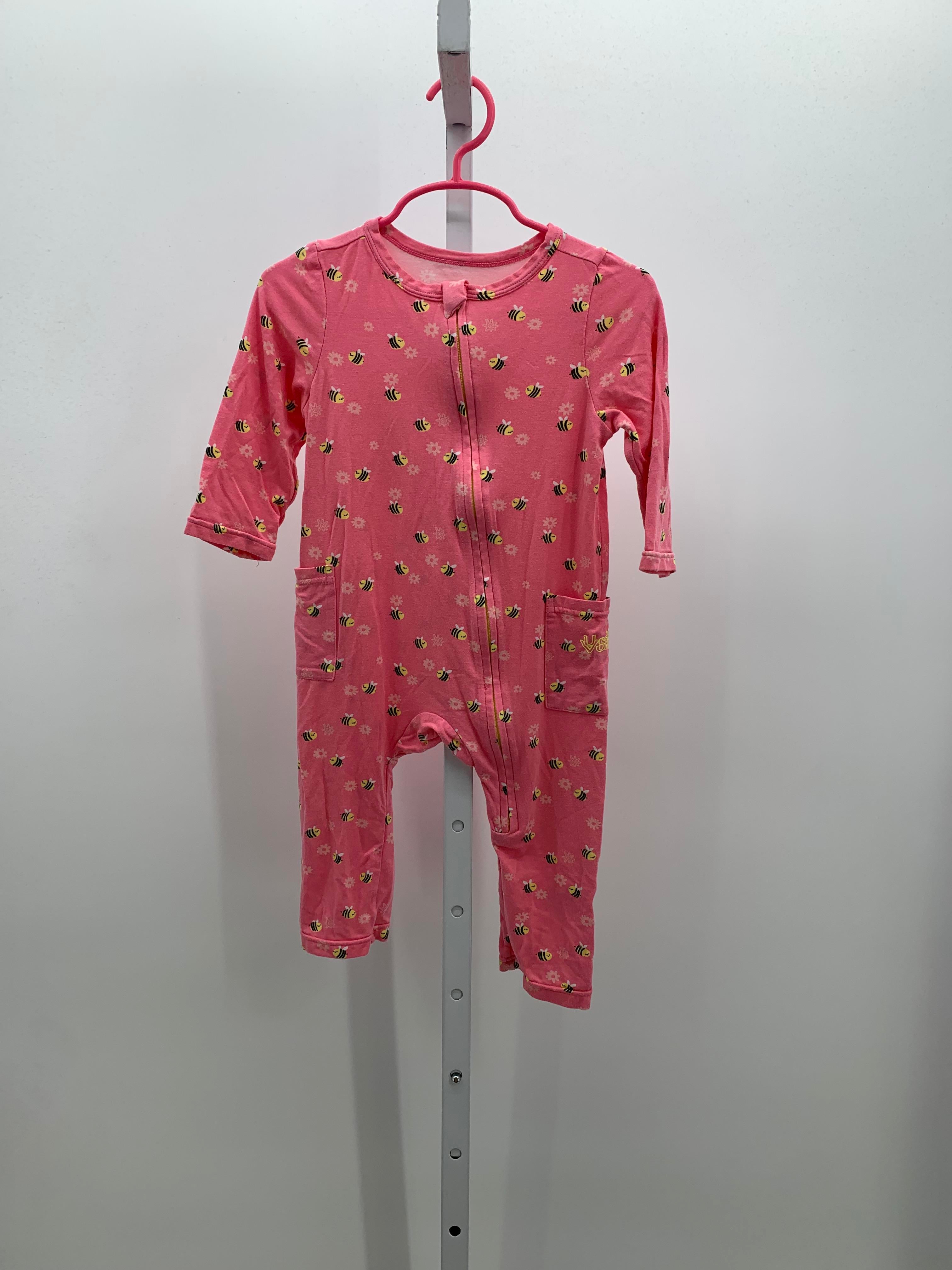 Size 18-24 Months Girls Long Slv. Romper