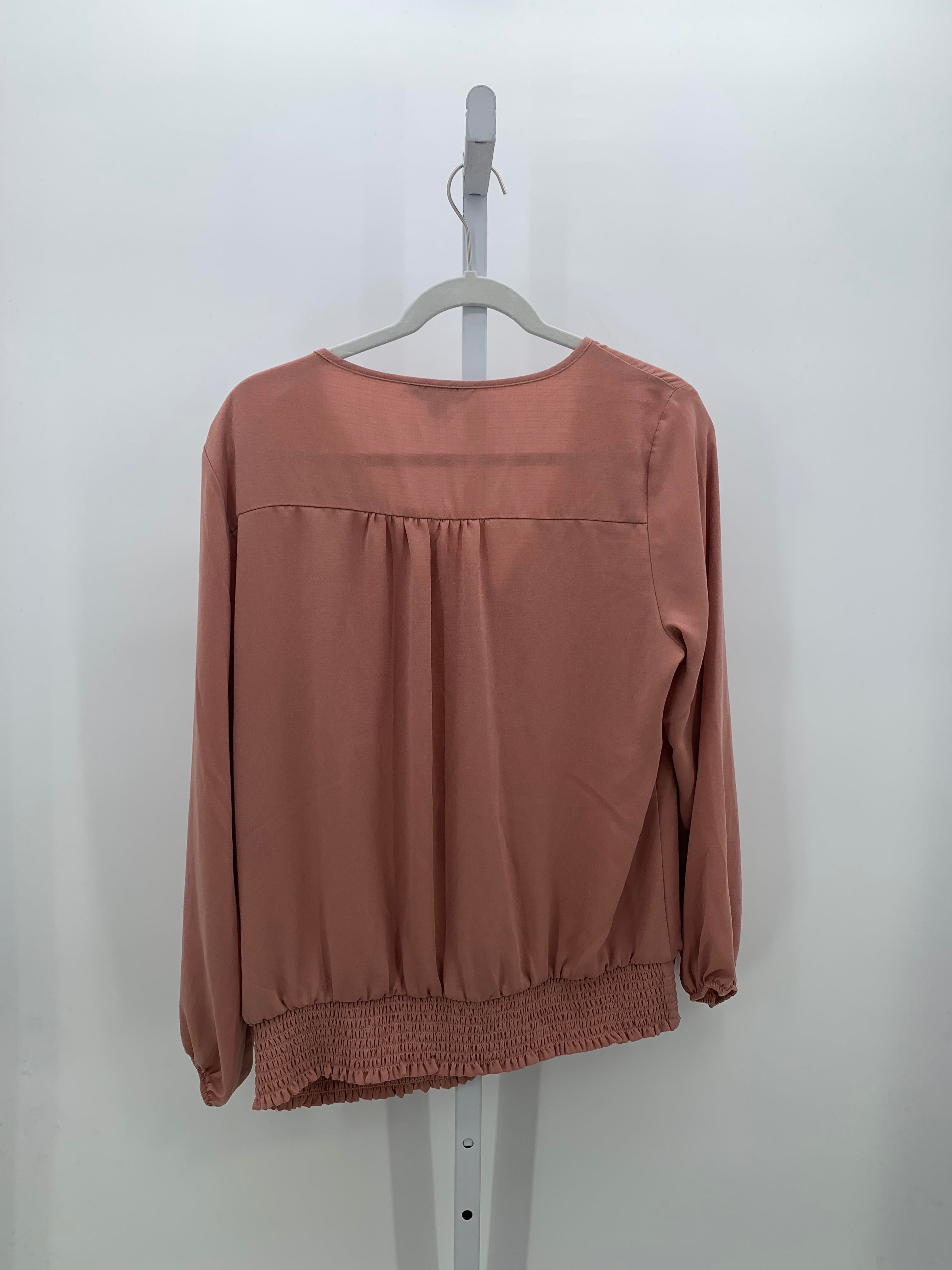 Apt. 9 Size Large Misses Long Sleeve Shirt