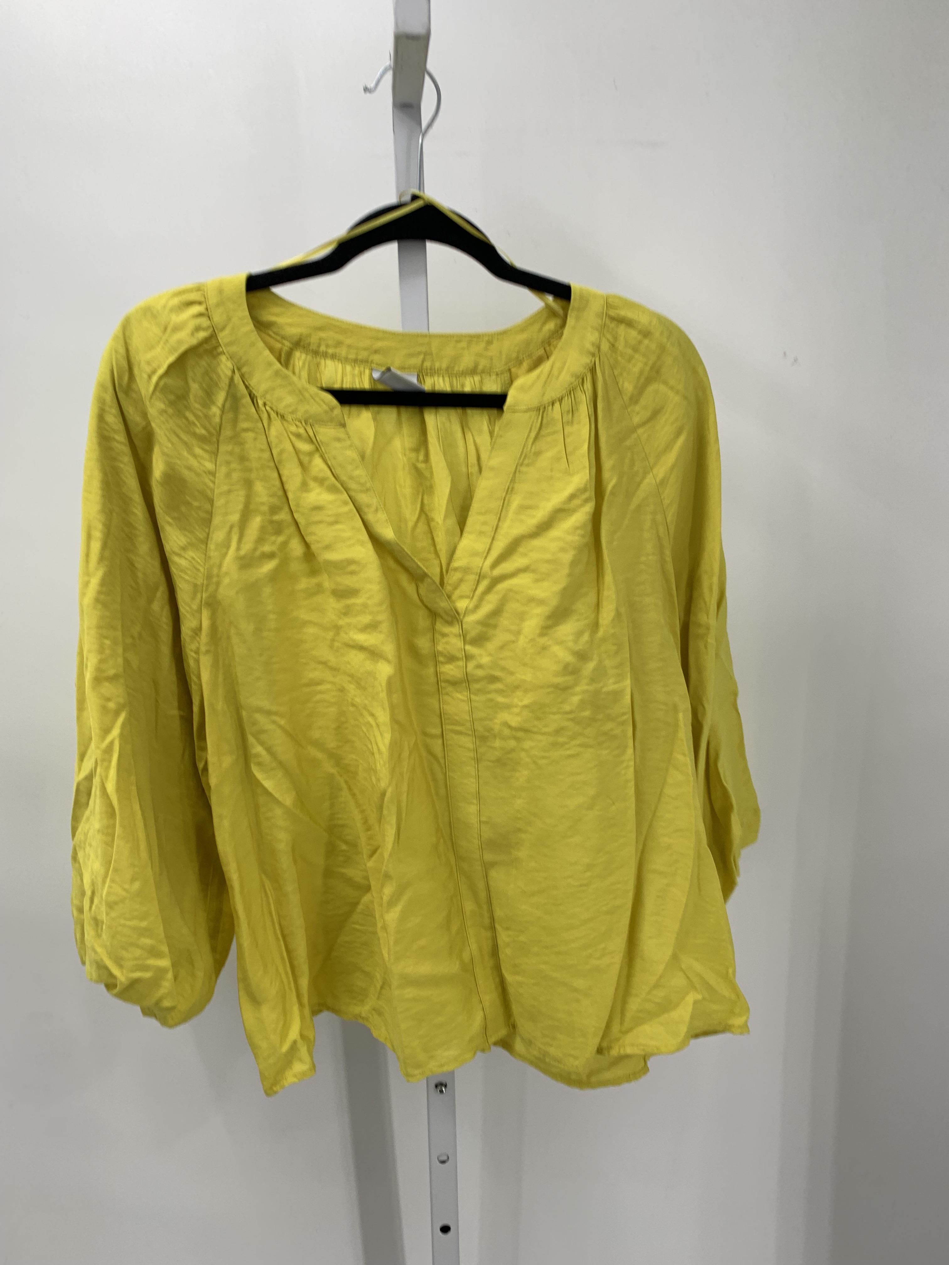 Sonoma Size Extra Large Misses 3/4 Sleeve Shirt